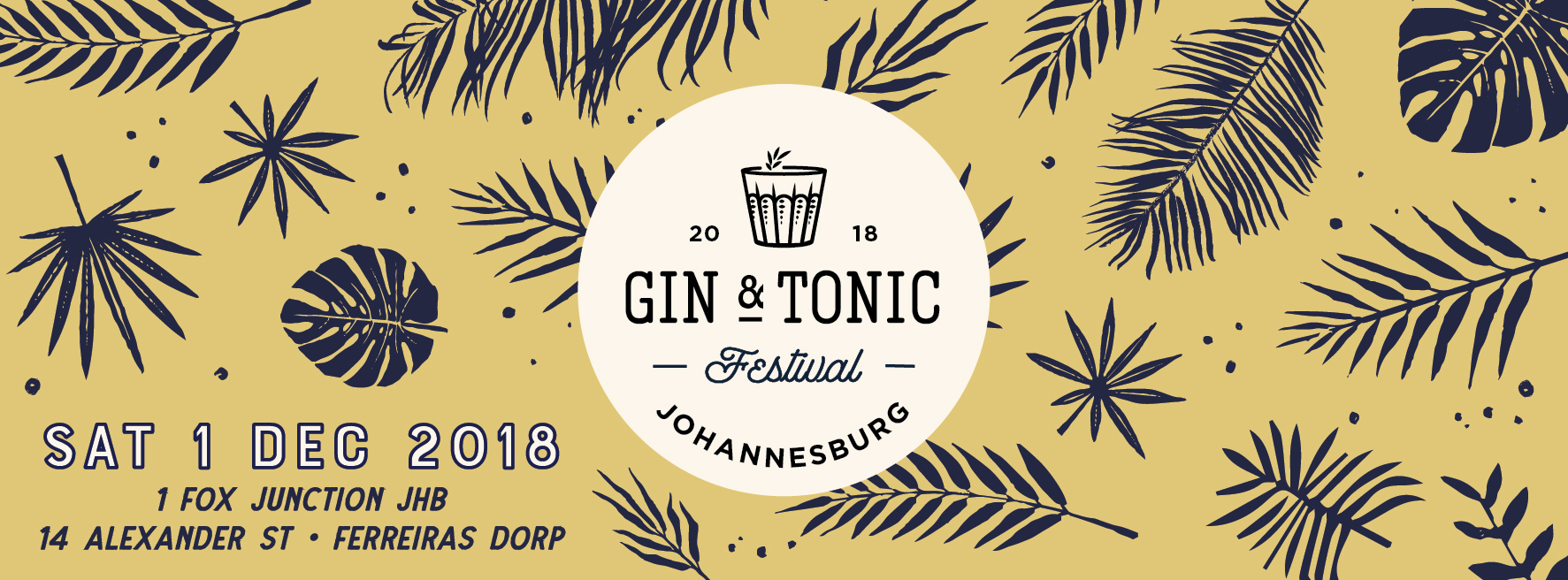 Book tickets for Gin and Tonic Festival Johannesburg 2018