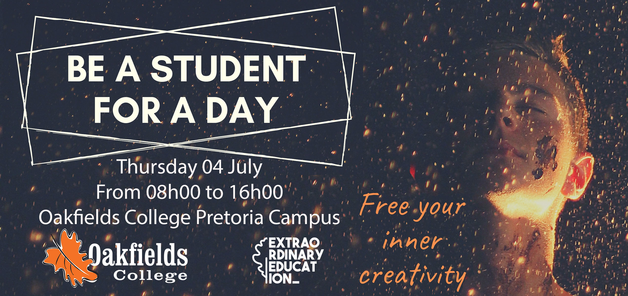 Book tickets for BE A STUDENT FOR A DAY OAKFIELDS COLLEGE PRETORIA