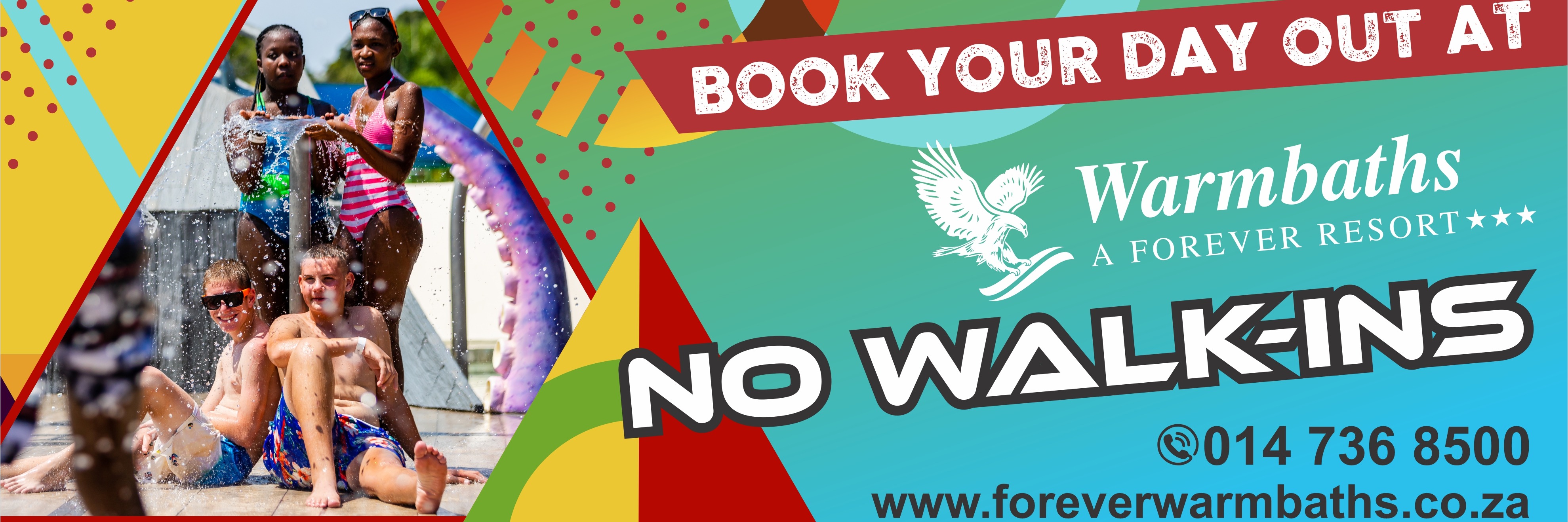 Book tickets for Warmbaths Day Visit March 2021