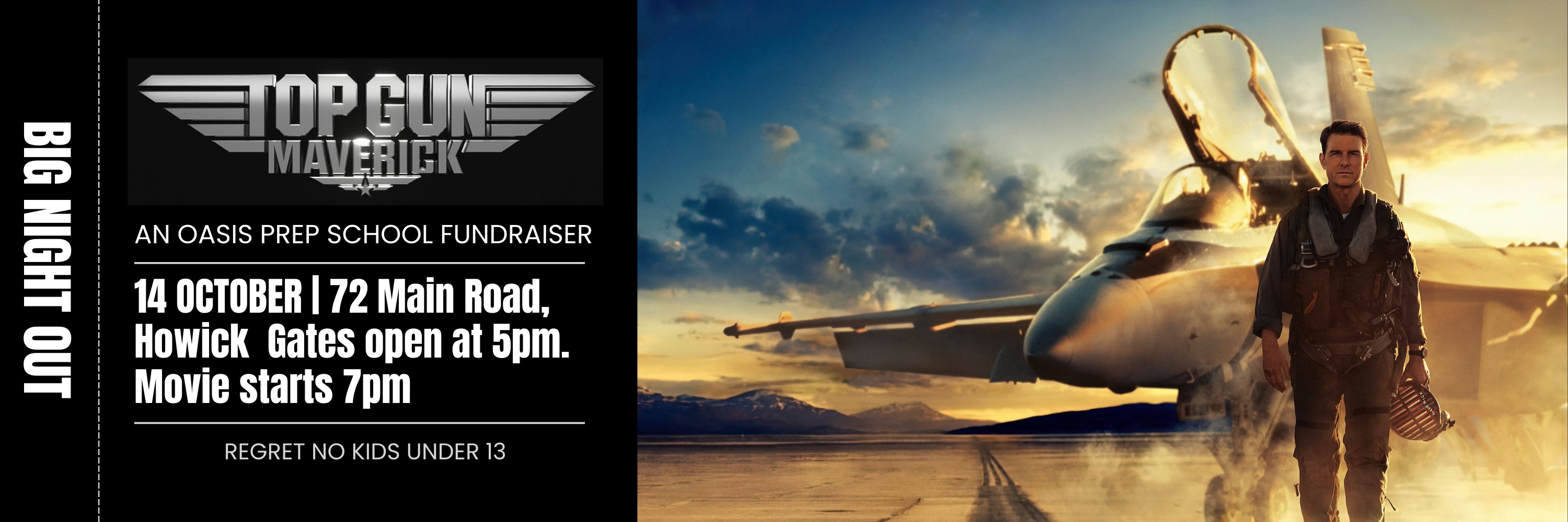 Book tickets for Top Gun Maverick on the Big screen