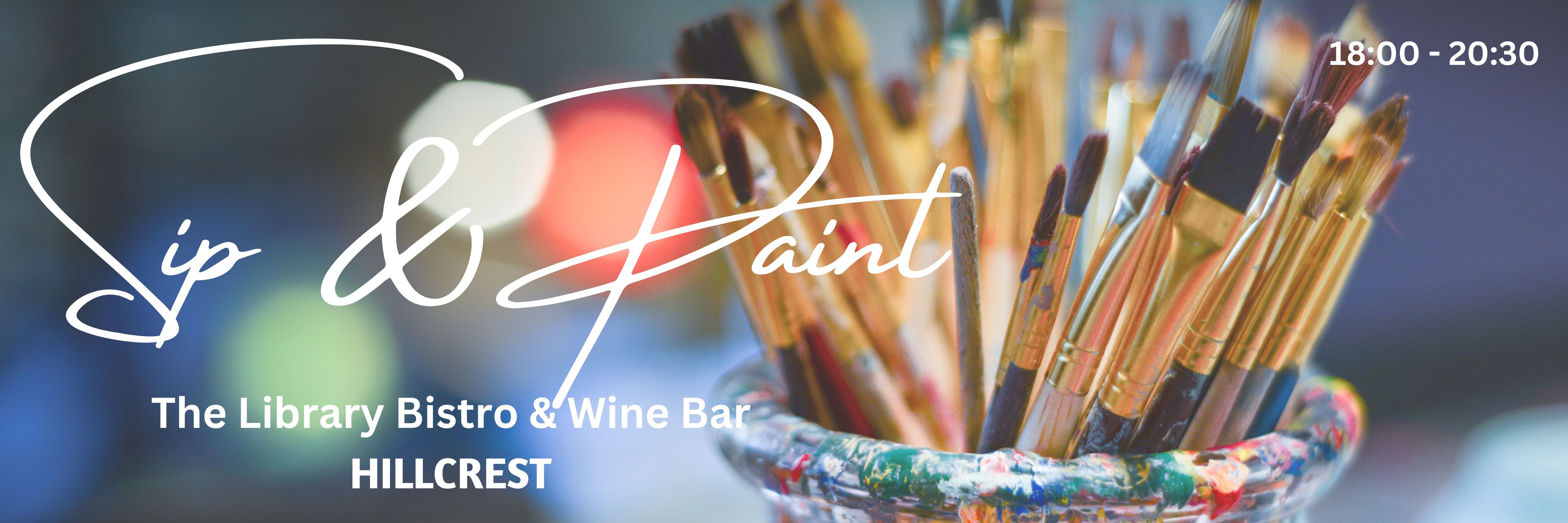Book tickets for Sip & Paint Hillcrest