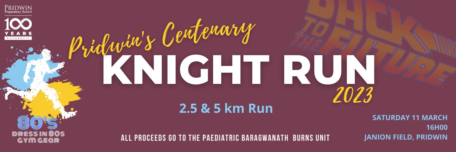 Book tickets for Pridwin's Centenary Knight Run