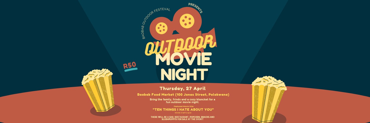 Book tickets for Outdoor Movie Night TEN THINGS I HATE ABOUT YOU