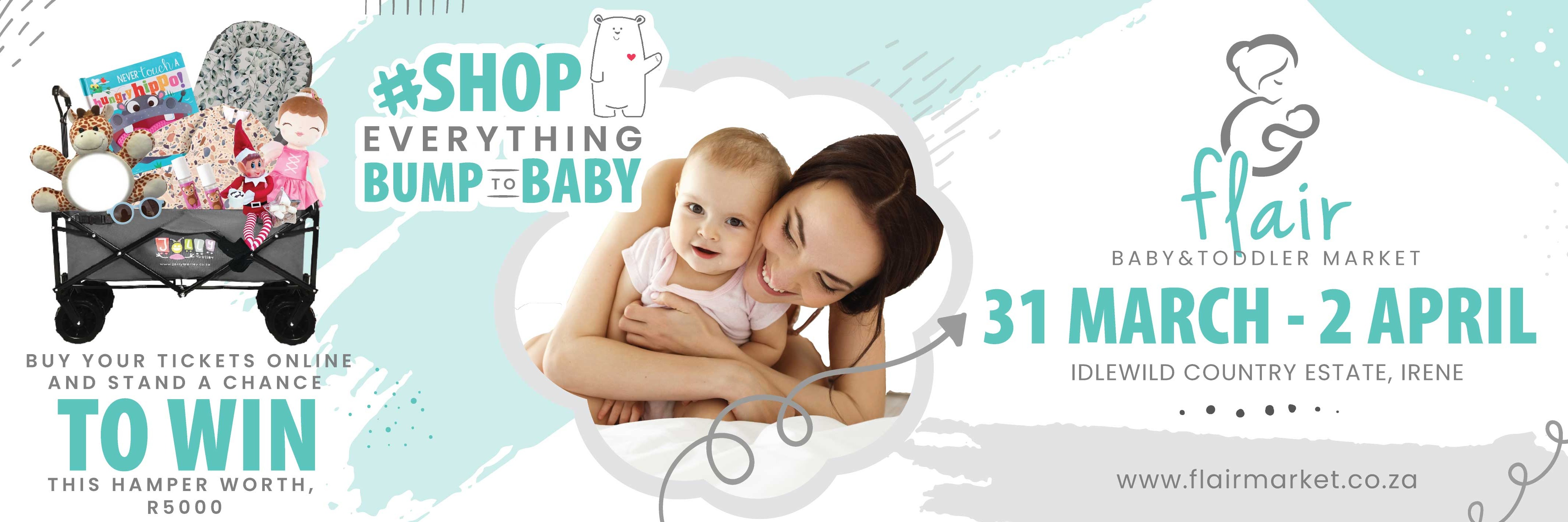 Book tickets for Flair Baby & Toddler Market 31 March 2 April 2023