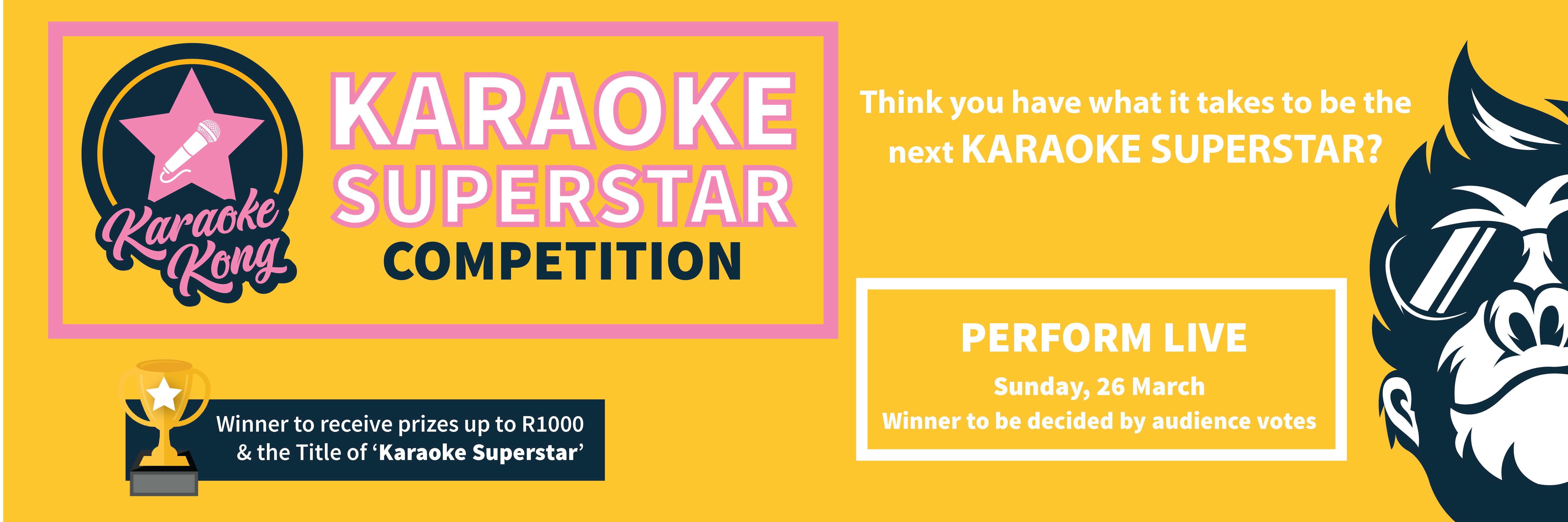 Book tickets for Karaoke Superstar Competition