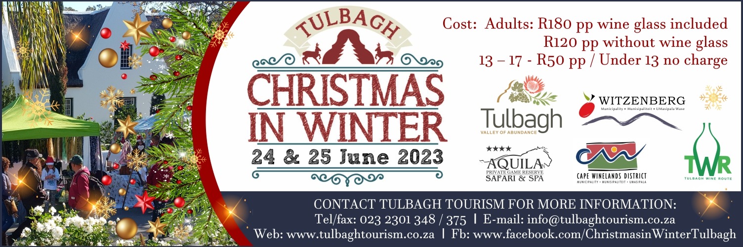 Book tickets for Tulbagh Christmas in Winter