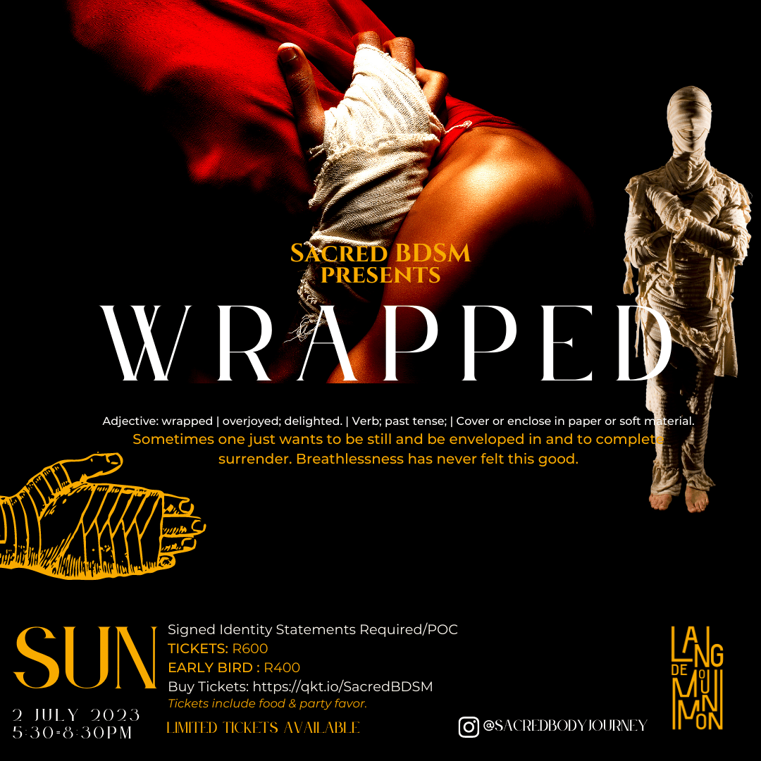 Book tickets for Sacred BDSM Presents...Wrapped
