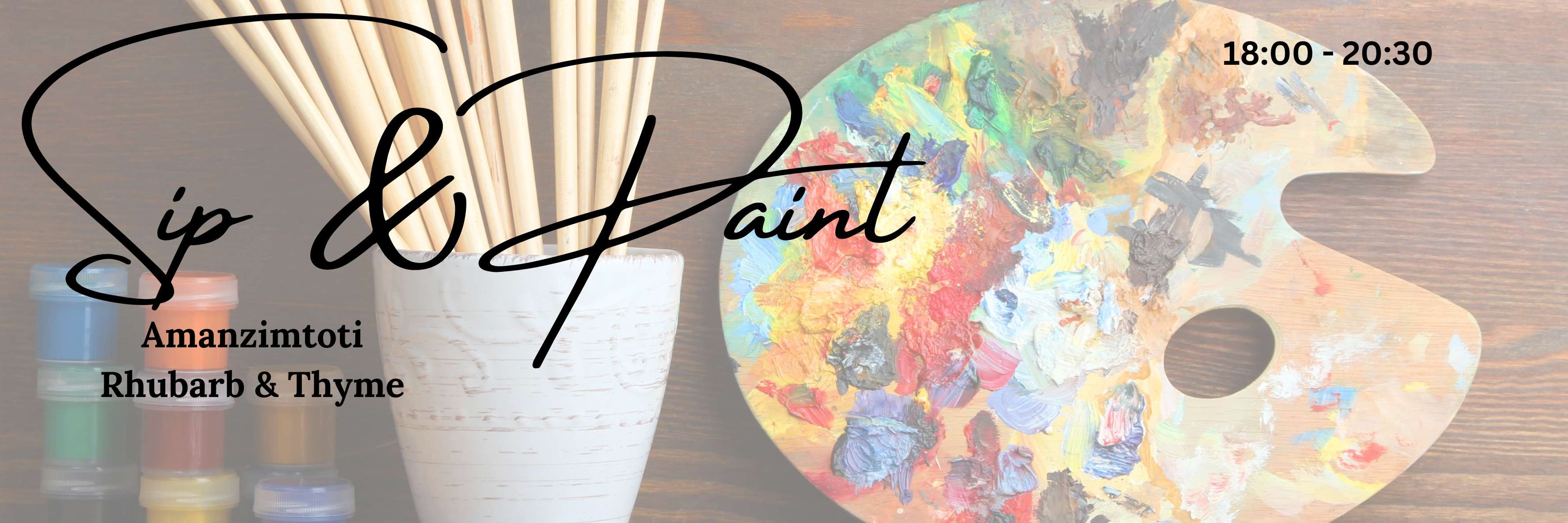 Book tickets for Sip & Paint Amanzimtoti