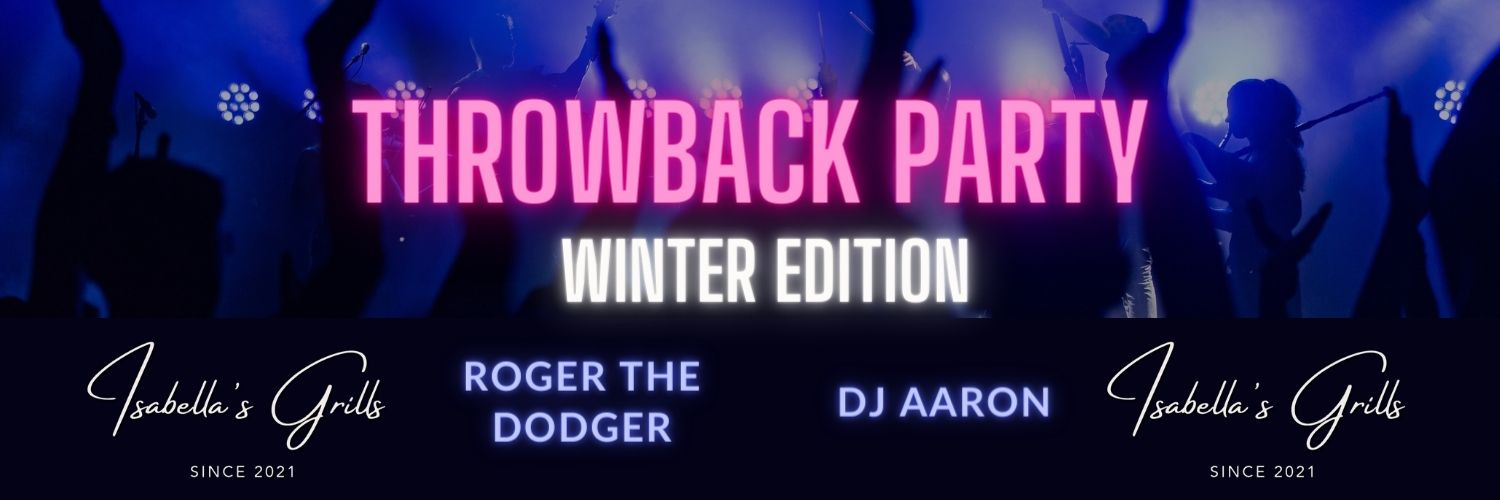 Book tickets for Throwback Party Winter Edition
