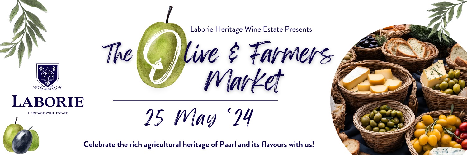 Book tickets for The Olive & Farmers Market at Laborie Heritage Wine