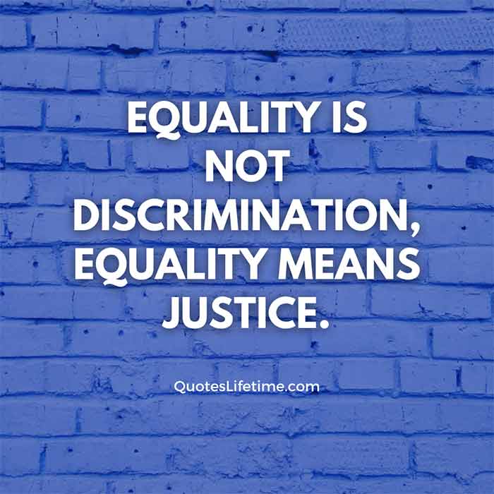 40+ Equality Quotes That Will Motivate You