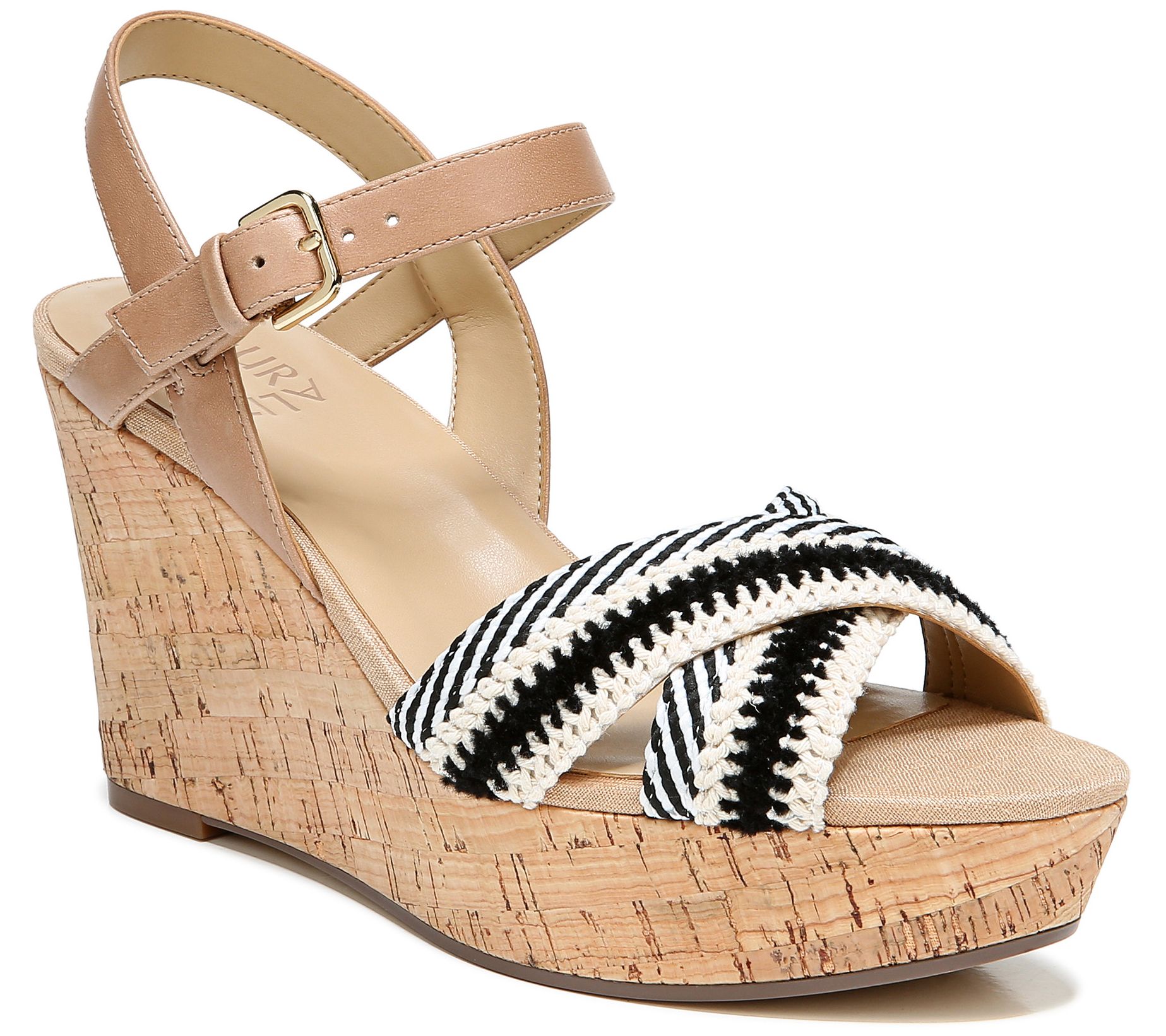 Naturalizer Ankle Strap Wedge Sandals Zia 2