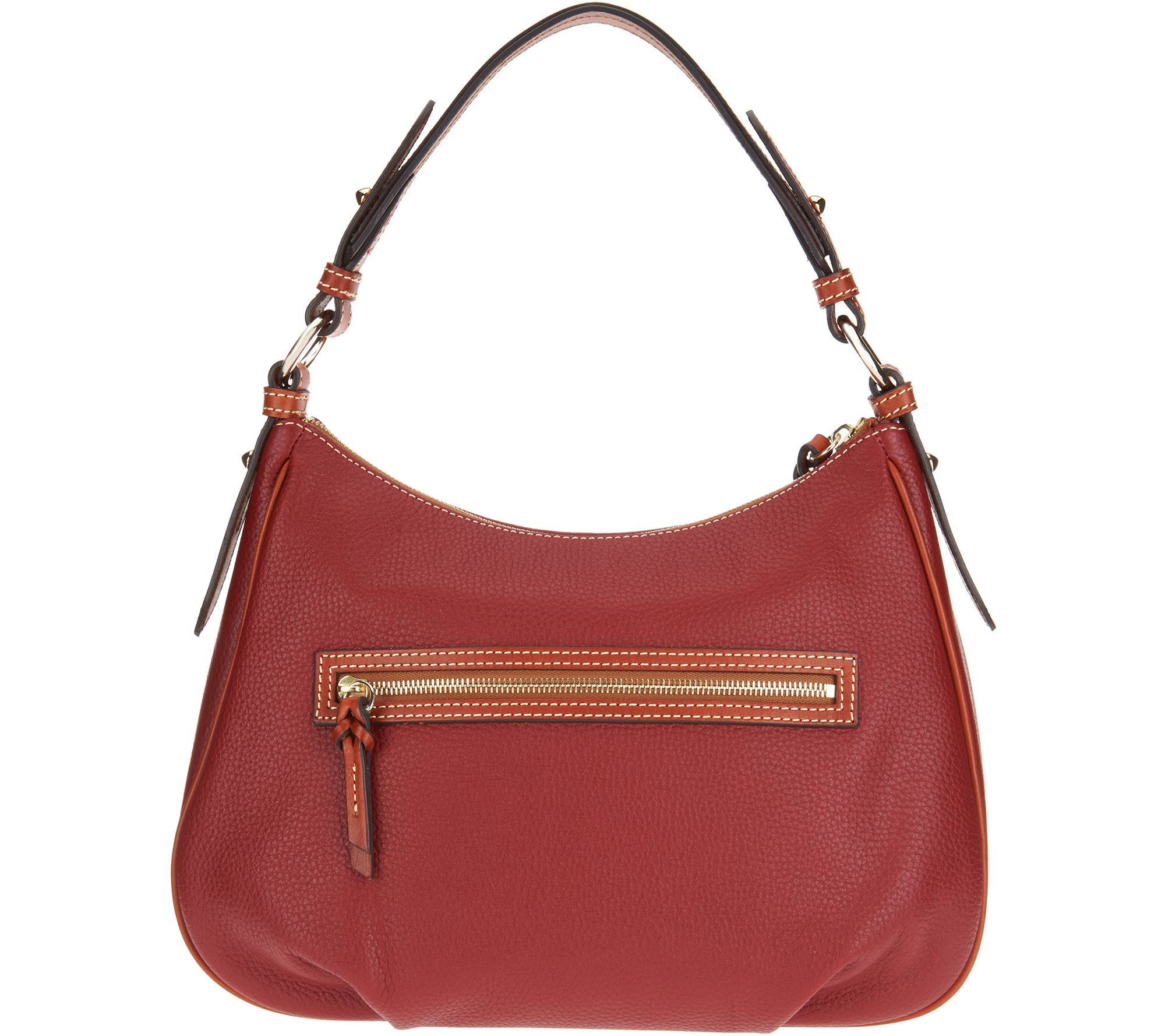 Dooney & Bourke Pebble Leather East/West Collins Shoulder Bag Page 1