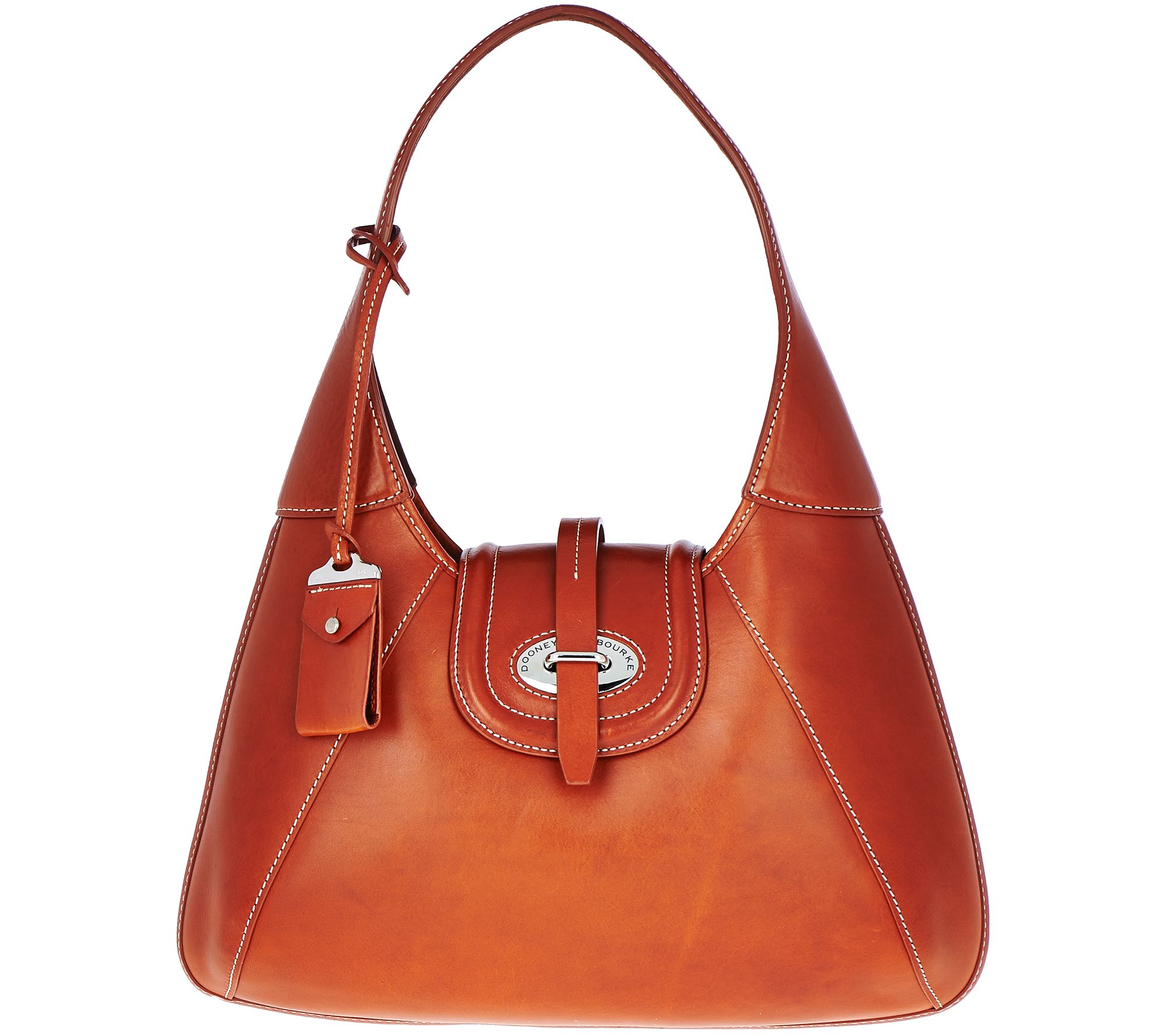 "As Is" Dooney & Bourke Florentine Toscana Front Stich Hobo Bag Page