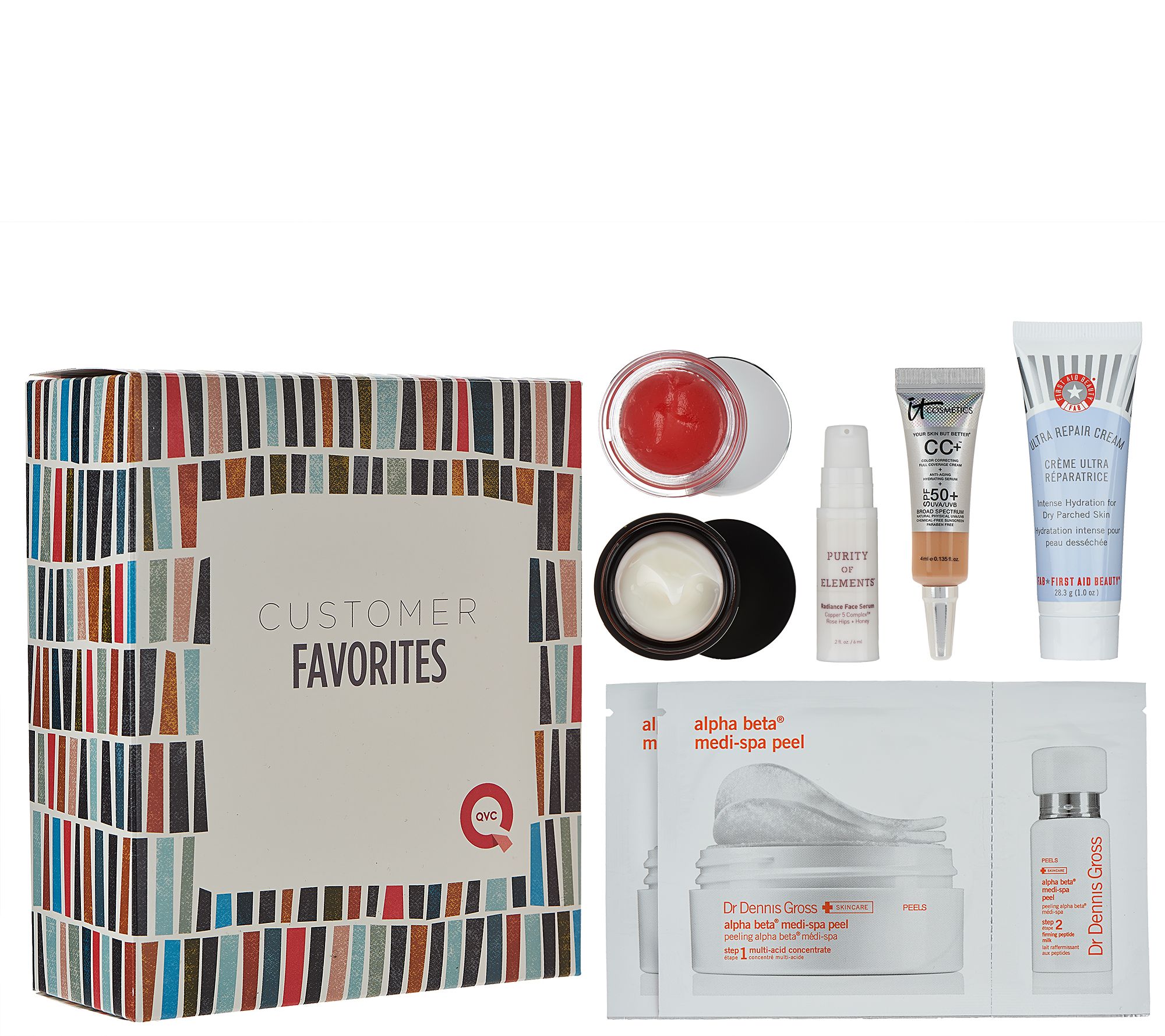QVC Beauty 6piece Customer Favorites Kit Page 1 —
