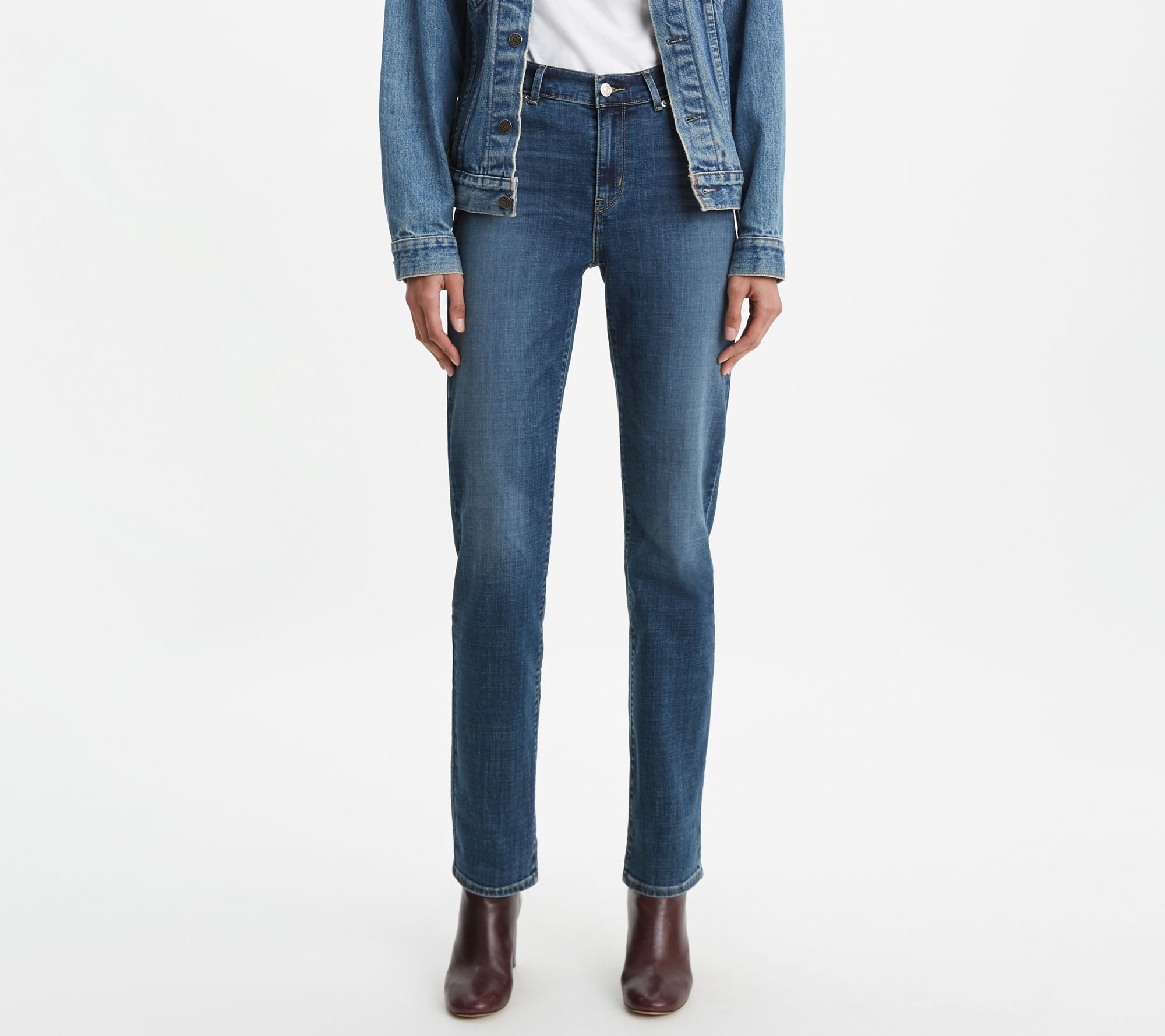 Levi's Classic Straight Leg Jeans —