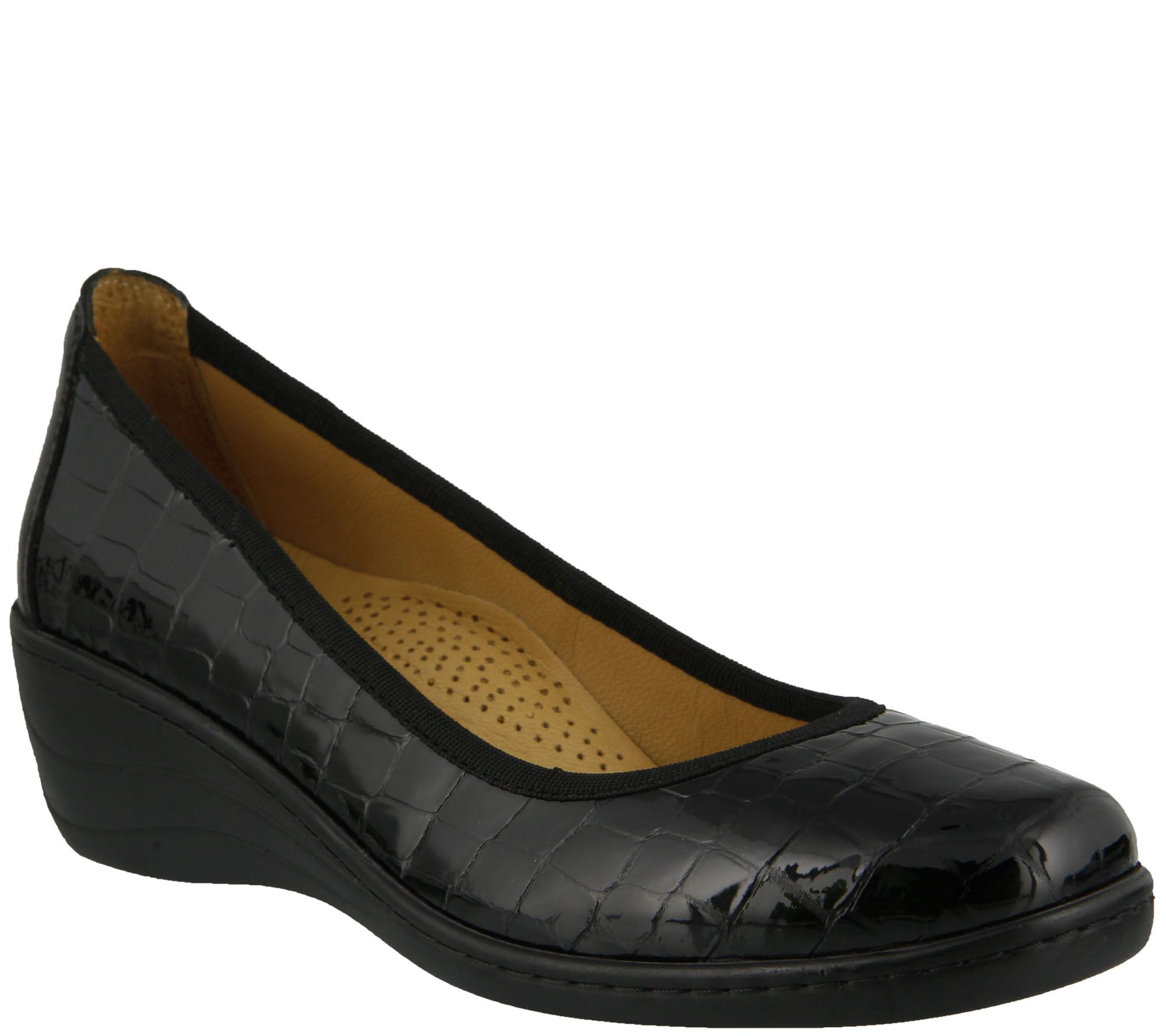 Spring Step Slipon Patent Leather Shoes Kartii Page 1 —