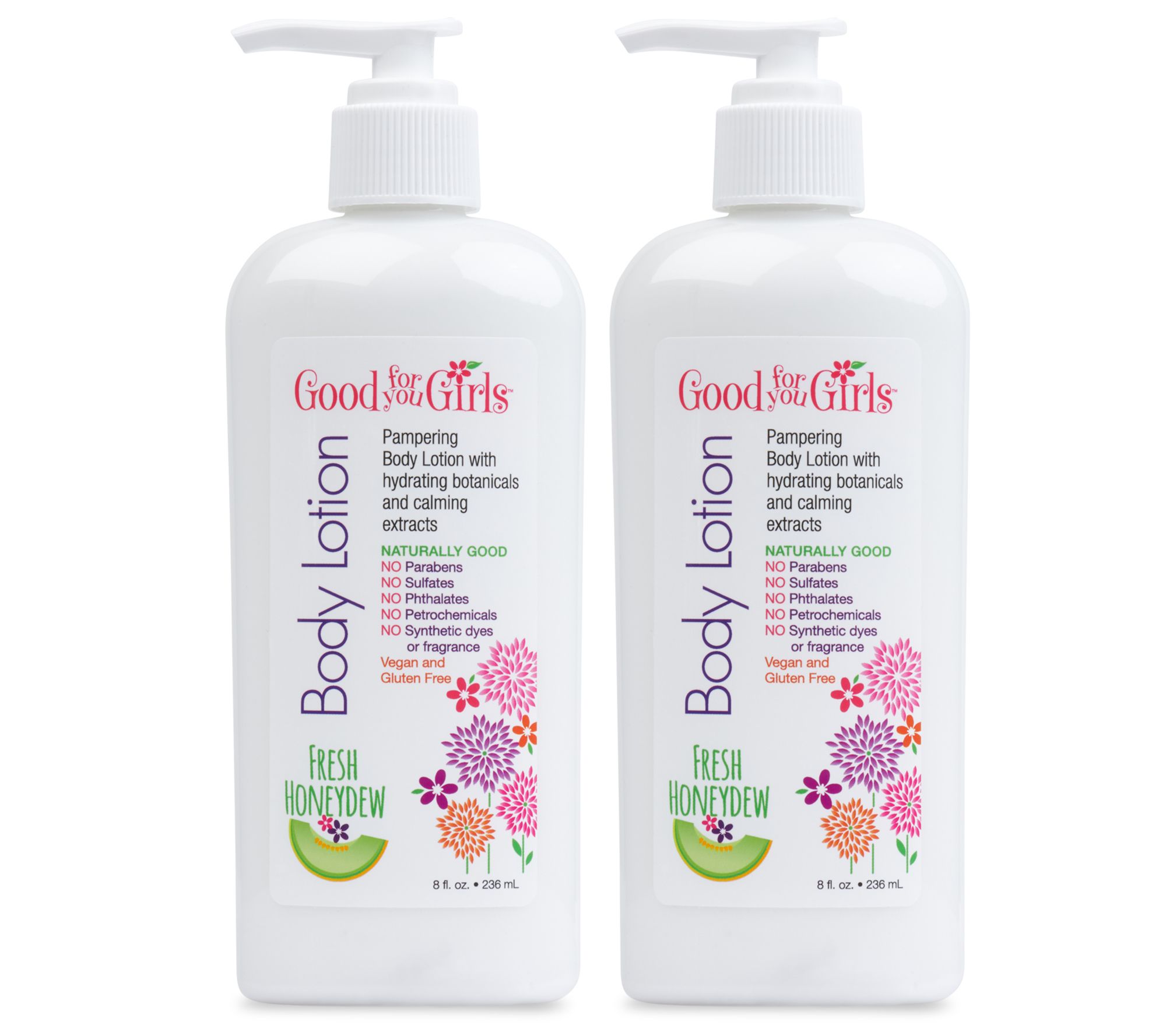 Good For You Girls Honeydew Body Lotion 2Pack —