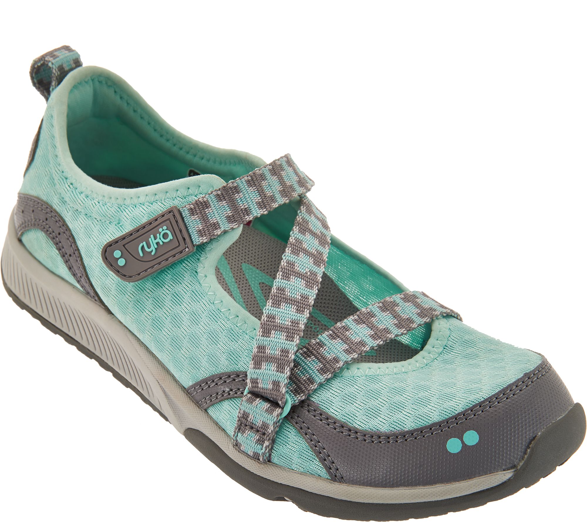"As Is" Ryka Adjustable Mesh Mary Jane Sneakers Kailee Page 1 —