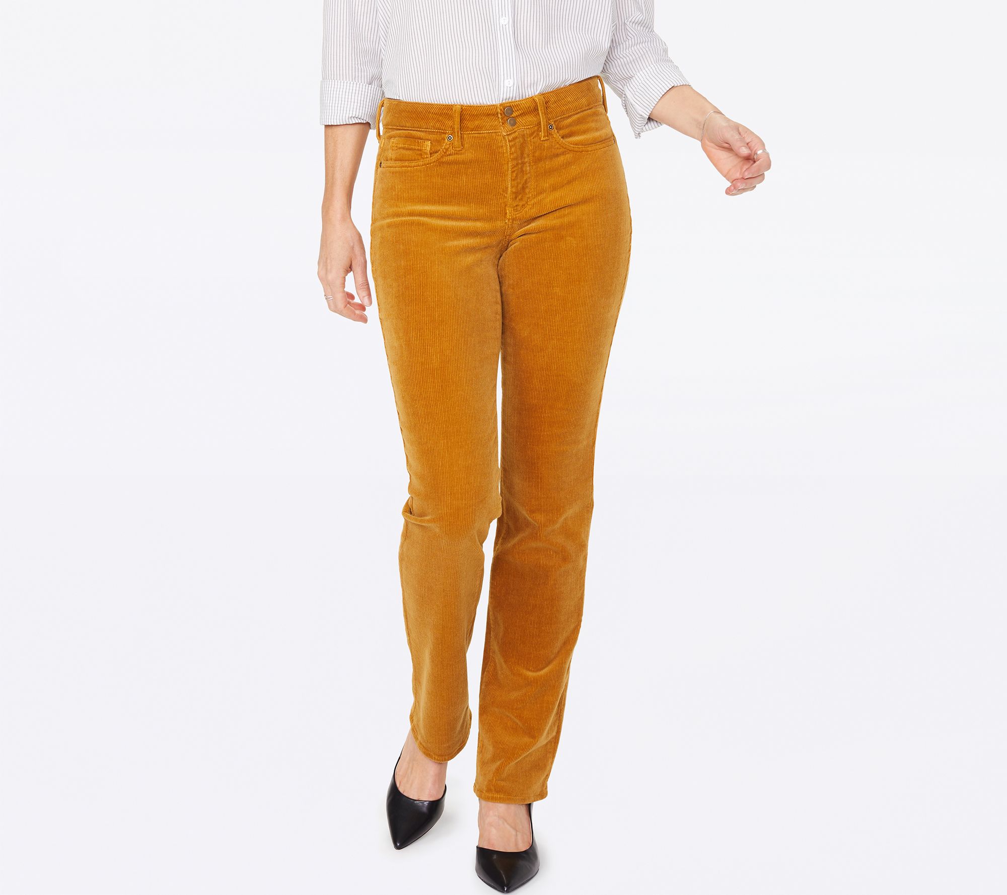 NYDJ Marilyn Straight Leg Corduroy Jeans