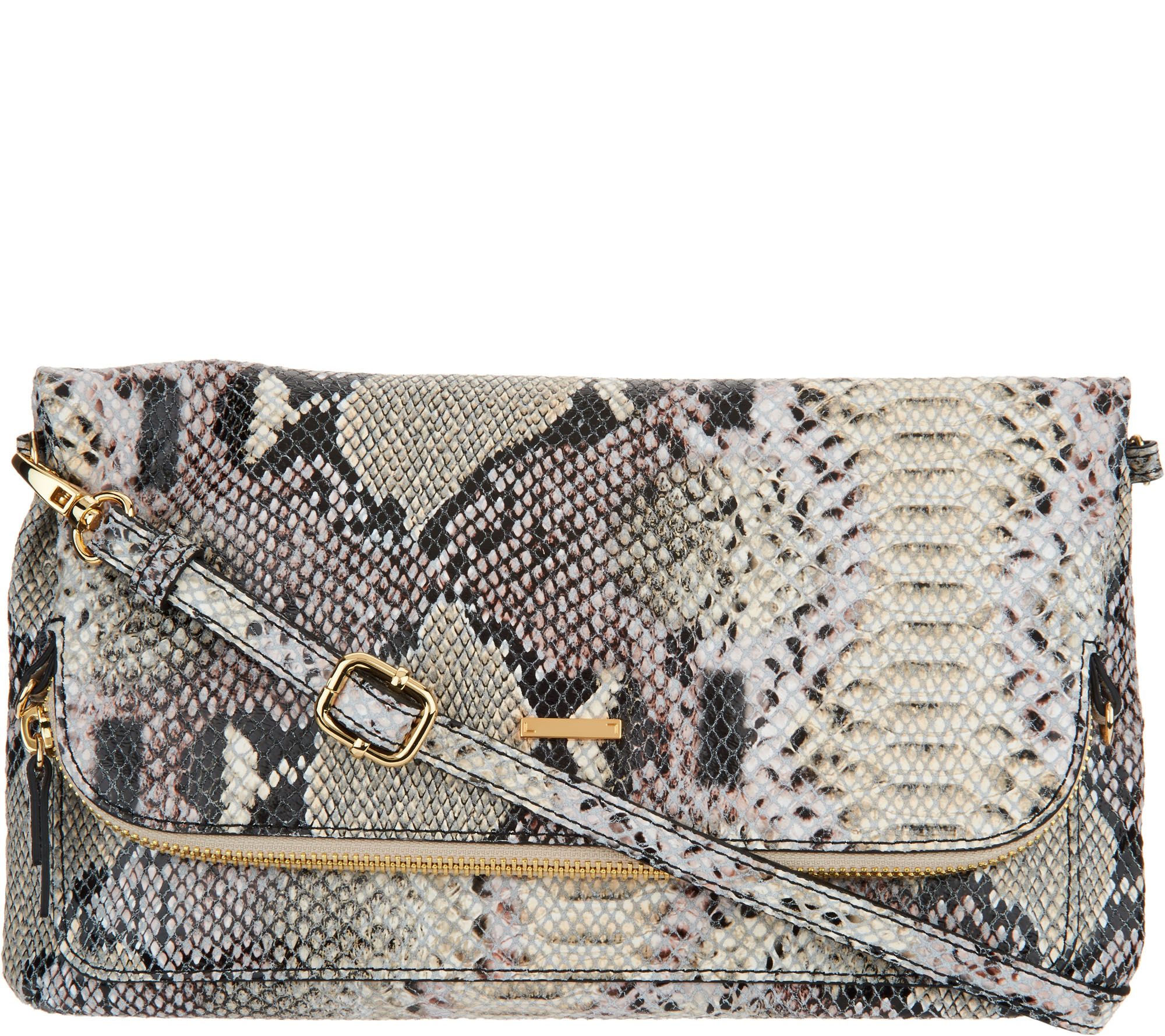 LODIS Leather Crossbody with Removable Slim RFID Wallet Page 1 —