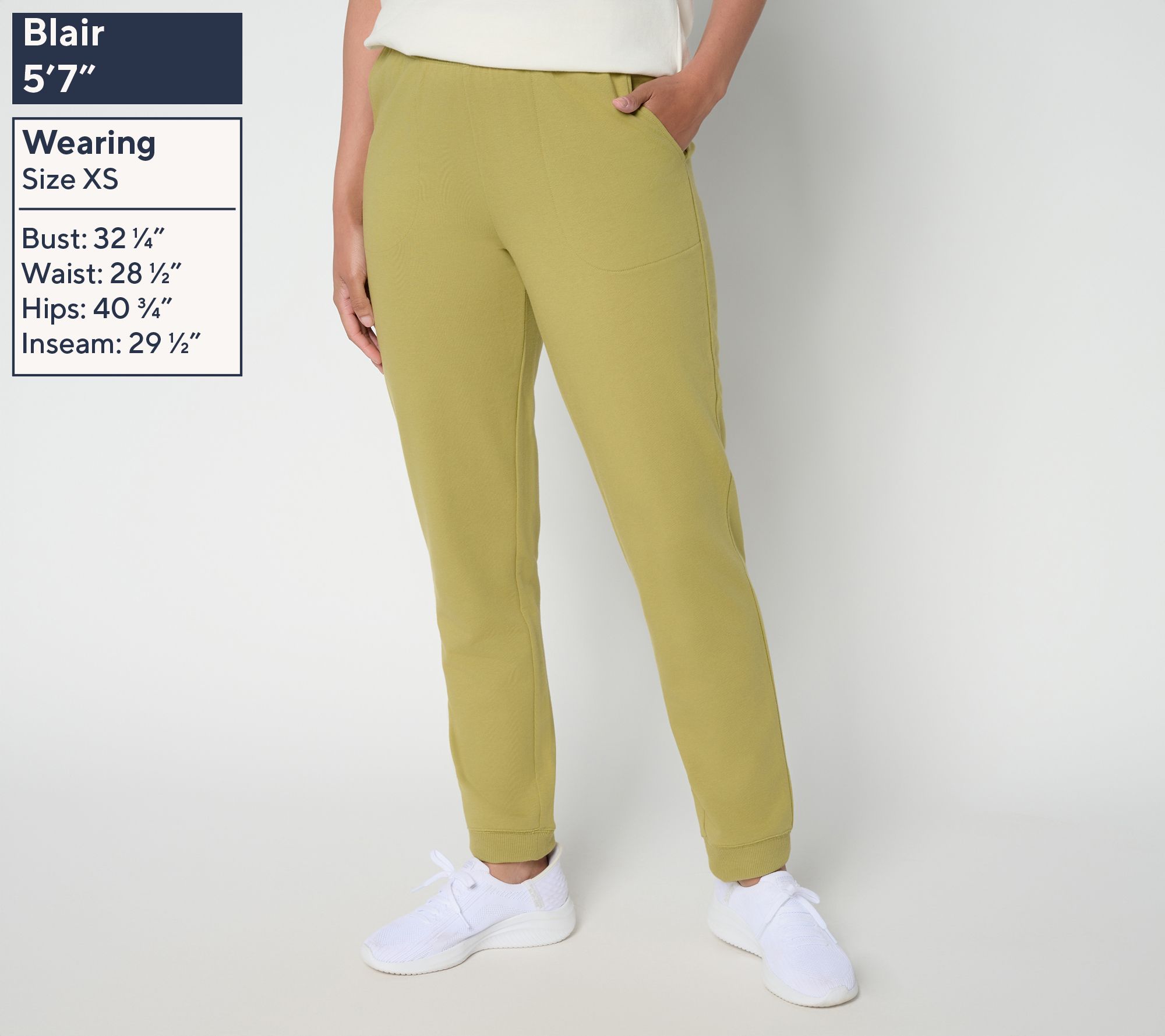 Denim & Co. Active Pull On Knit Jogger Pants