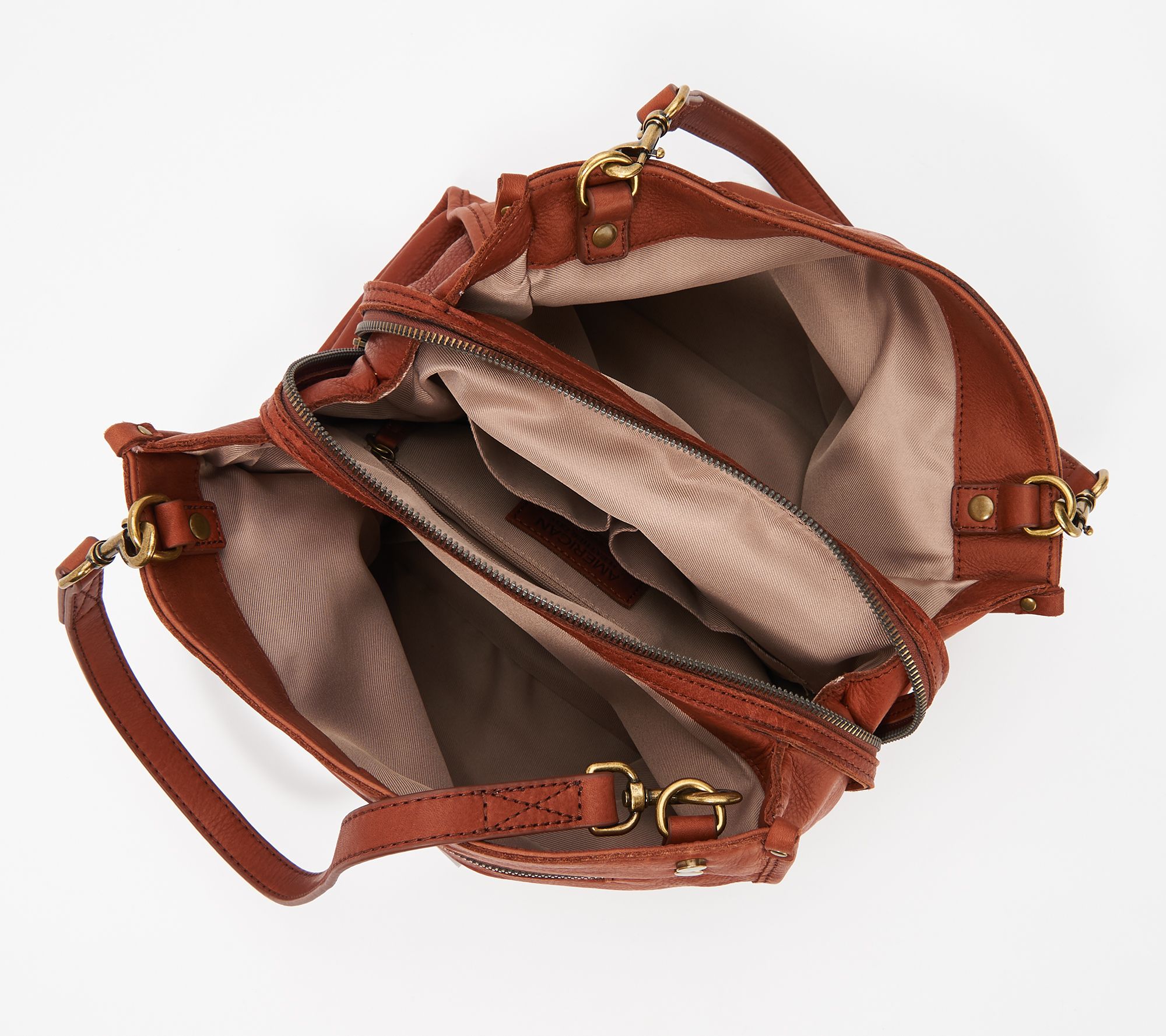 American Leather Co. Glove Leather Shopper Lenox