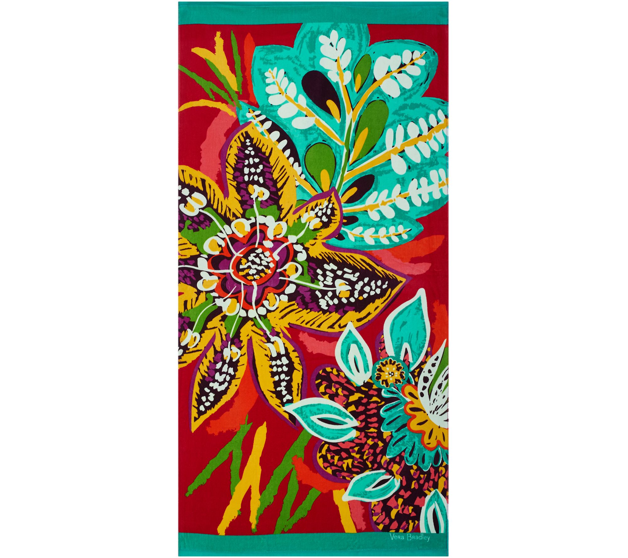 Vera Bradley Signature Print Beach Towel —