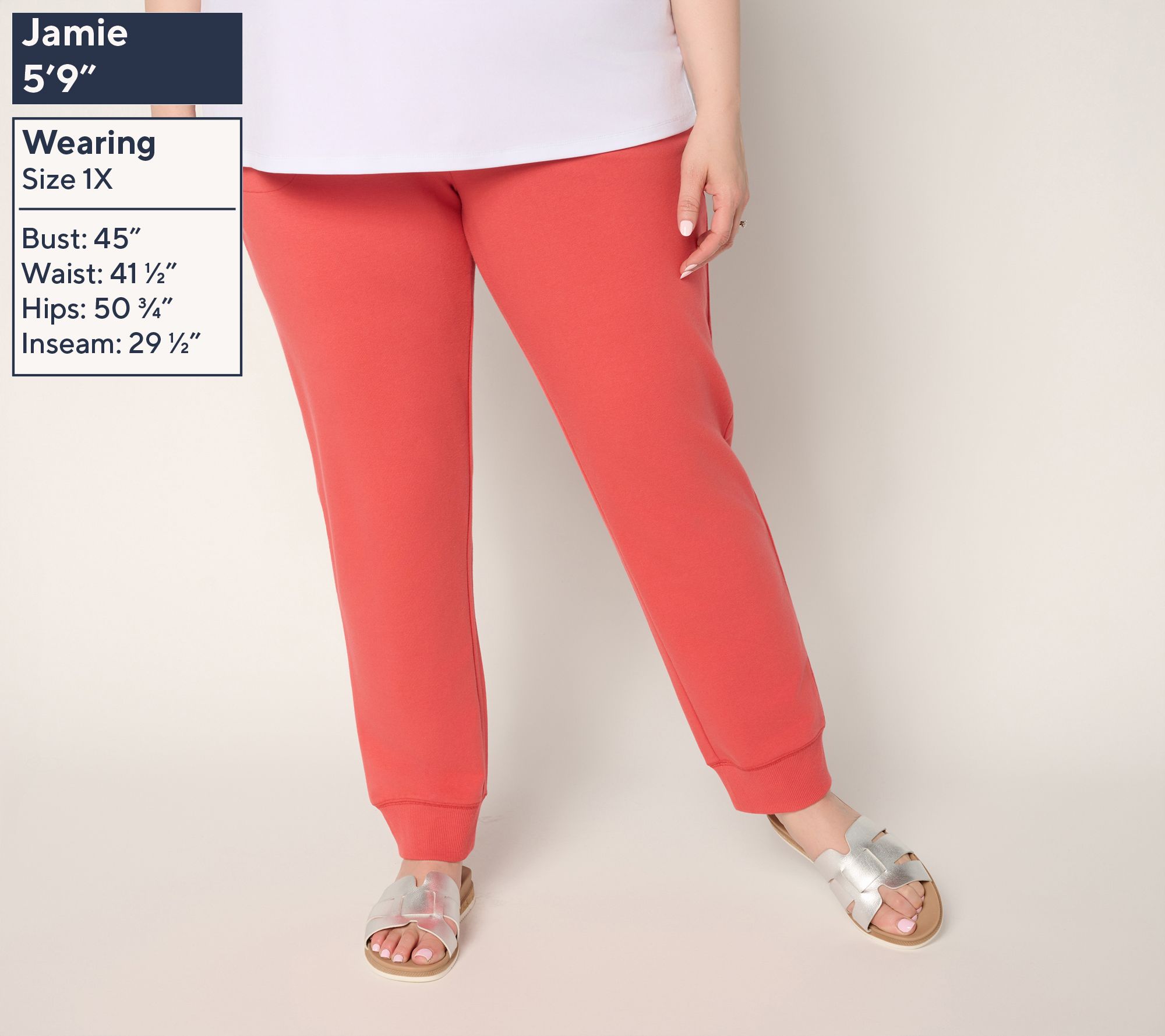 Denim & Co. Active Regular PullOn Knit Jogger Pants