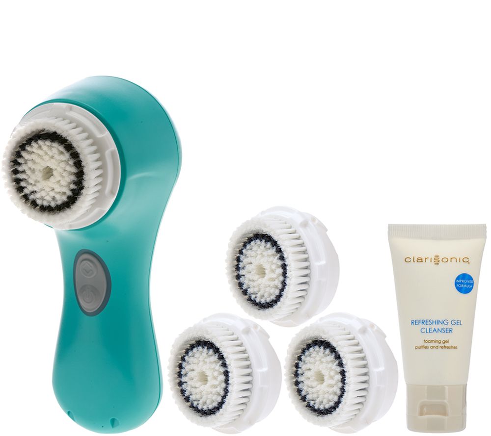 Clarisonic Mia2 Sonic Cleansing Device with 3 Additional Brush Heads