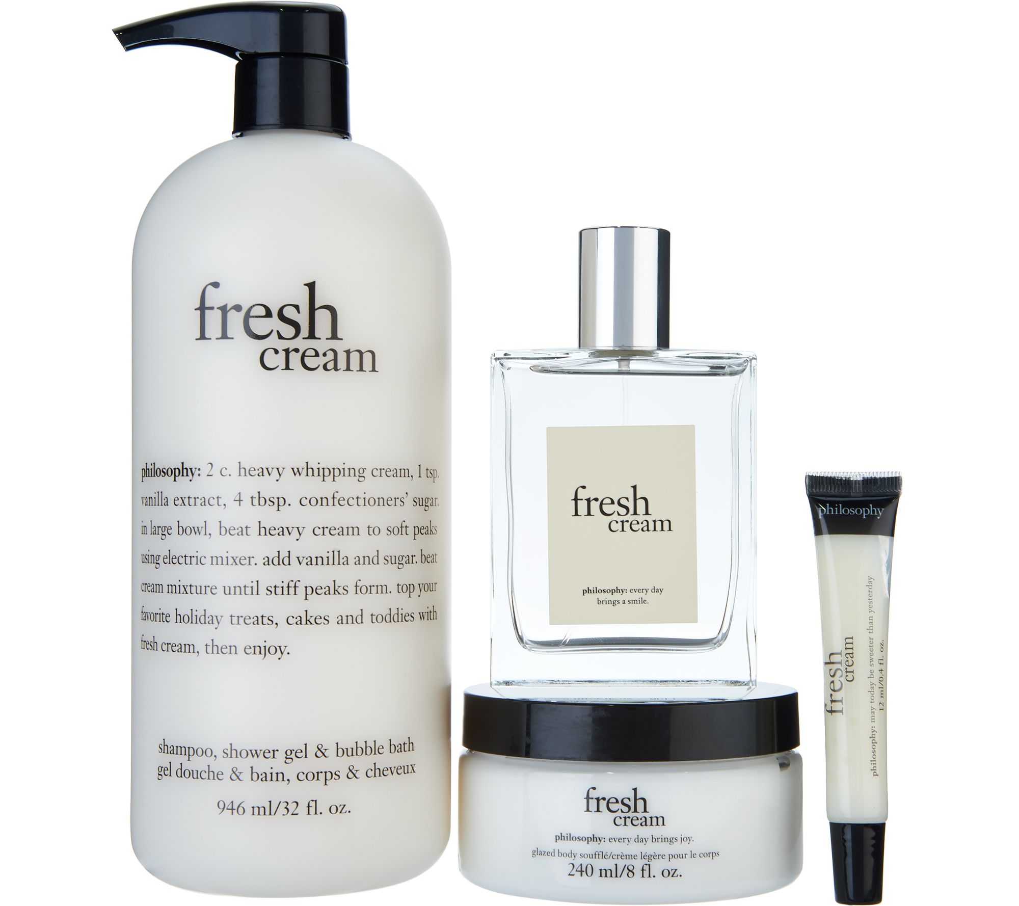 philosophy fresh cream 4piece layering set AutoDelivery Page 1