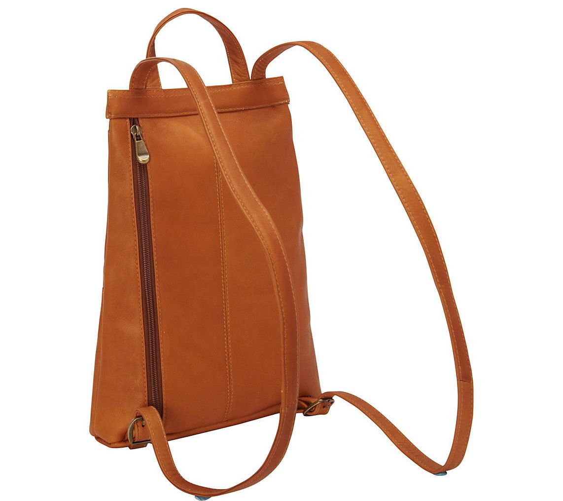 Le Donne Leather Slimpack Backpack Tanya