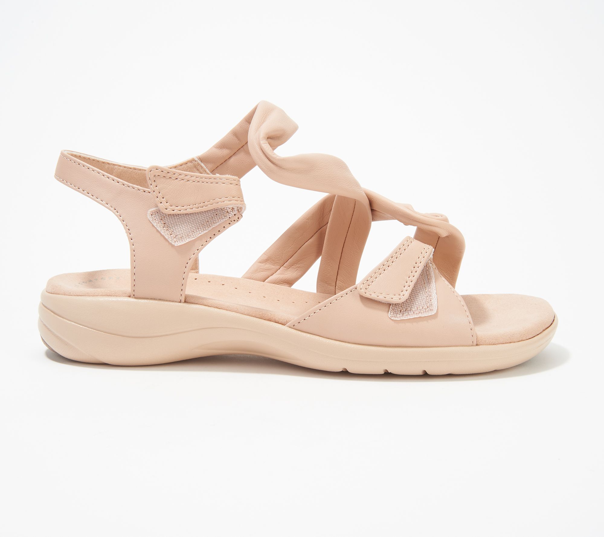 Clarks Collection Leather Sandals Saylie Moon