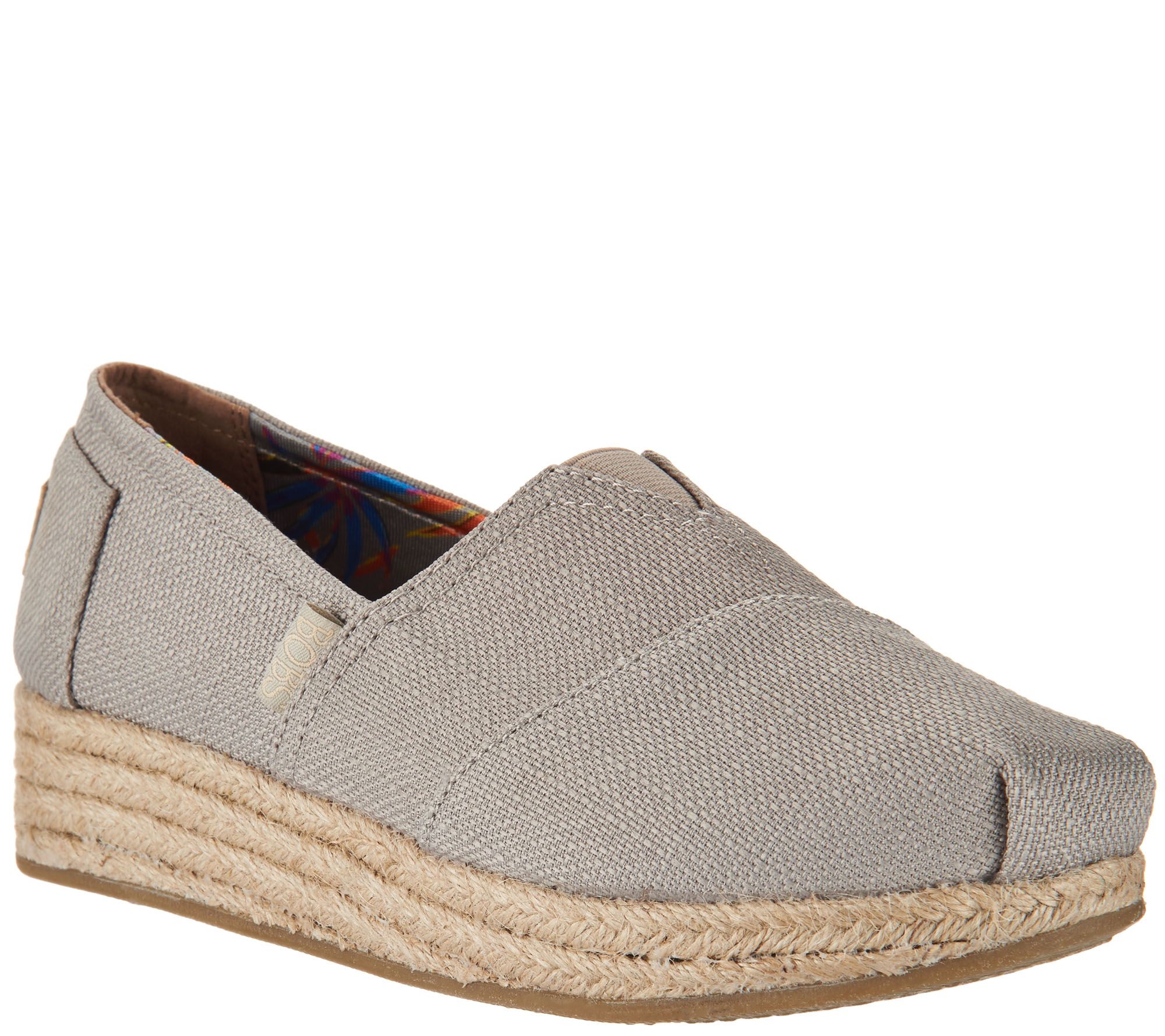 Skechers BOBS Espadrille Wedge SlipOns High Jinx Page 1 —