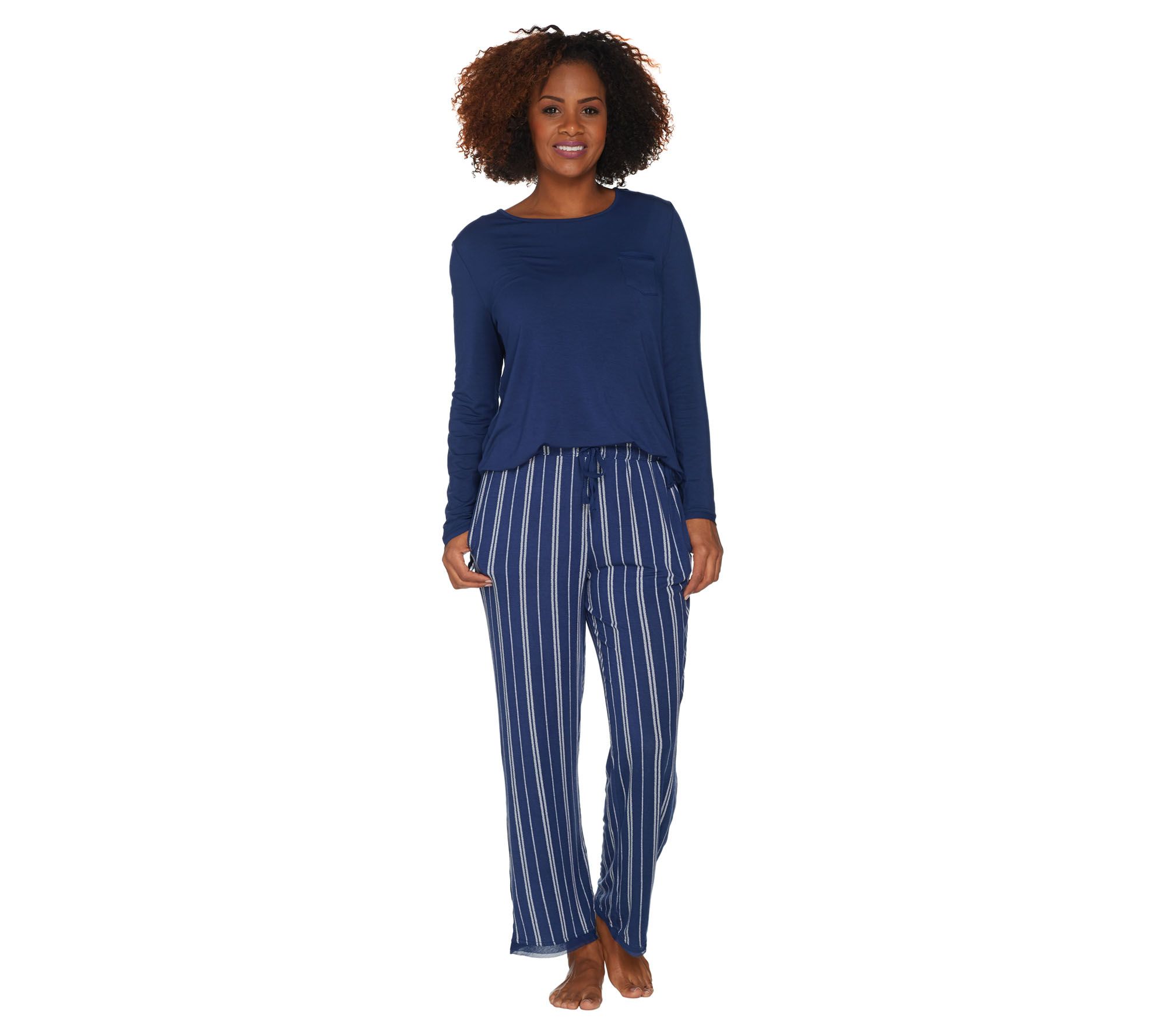 Cuddl Duds Softwear with Stretch Pajama Set Page 1 —