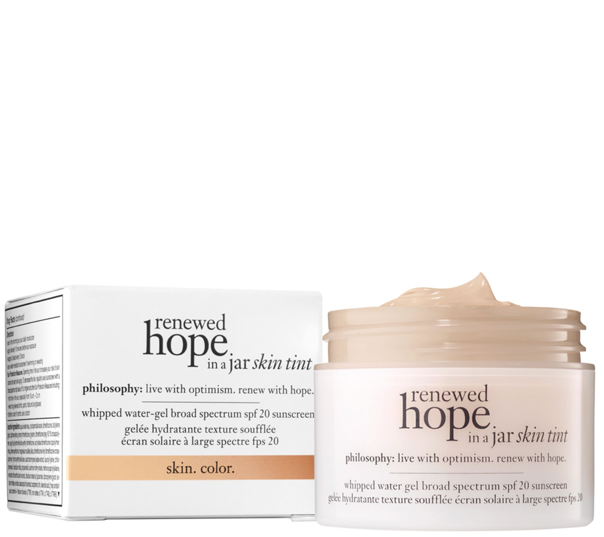 philosophy renewed hope in a jar skin tint,1 oz Page 1 —
