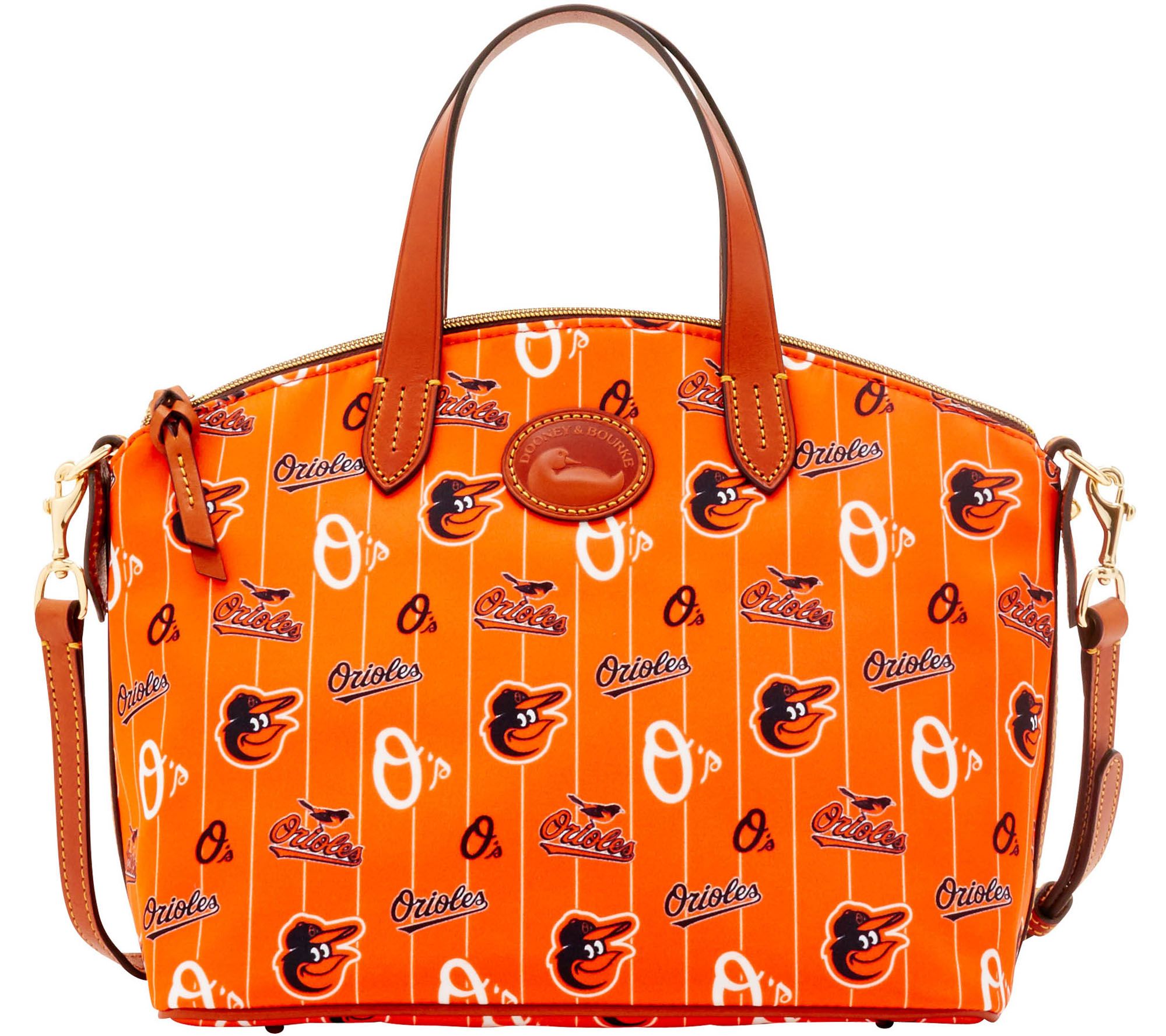 Dooney & Bourke MLB Nylon Orioles Small Satchel —