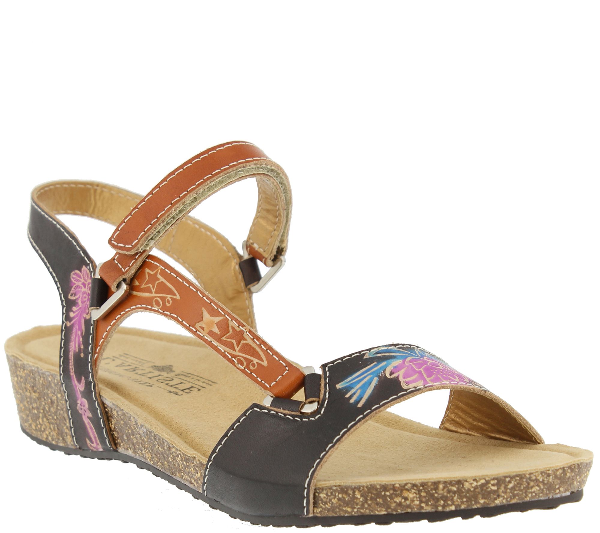 Spring Step L'Artiste Leather Sandals Gau —