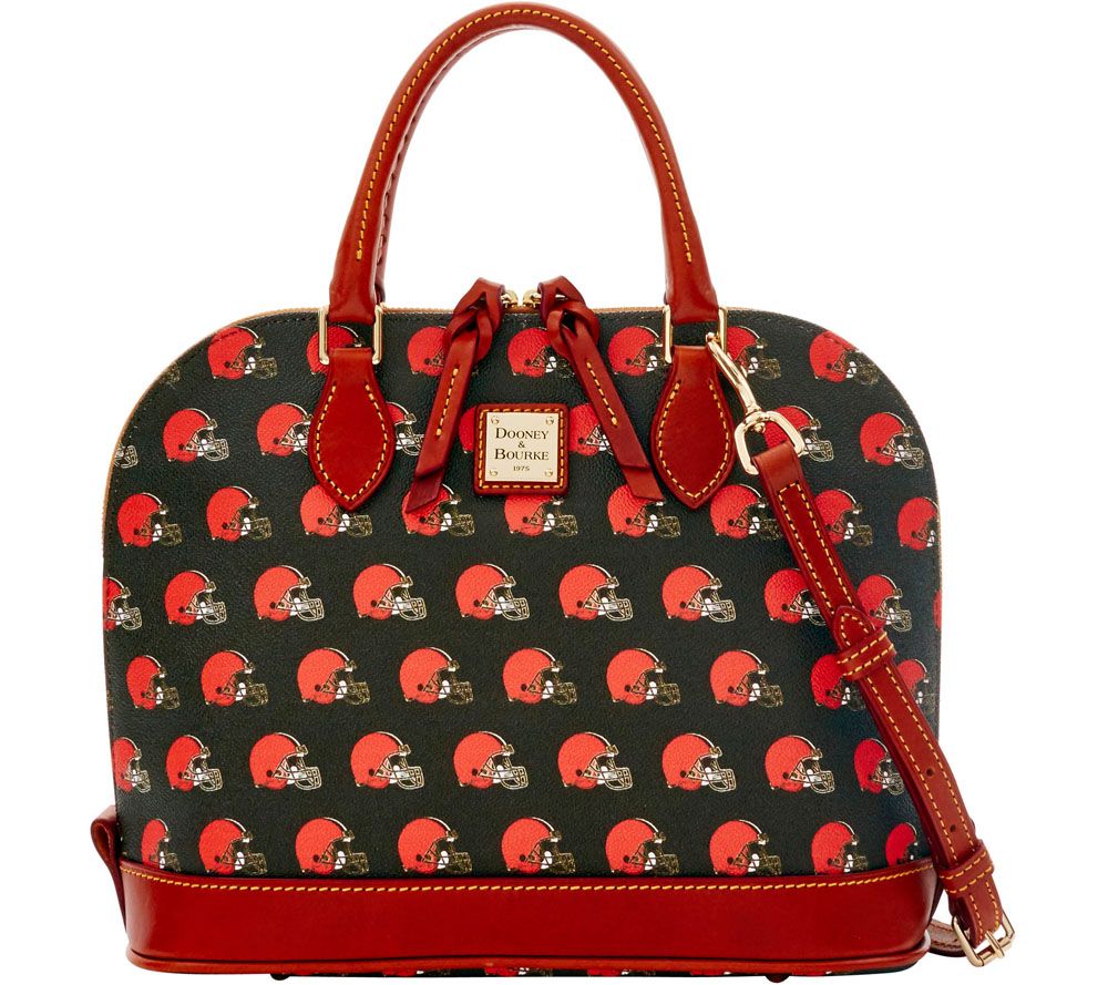 Dooney & Bourke NFL Browns Zip Zip Satchel —