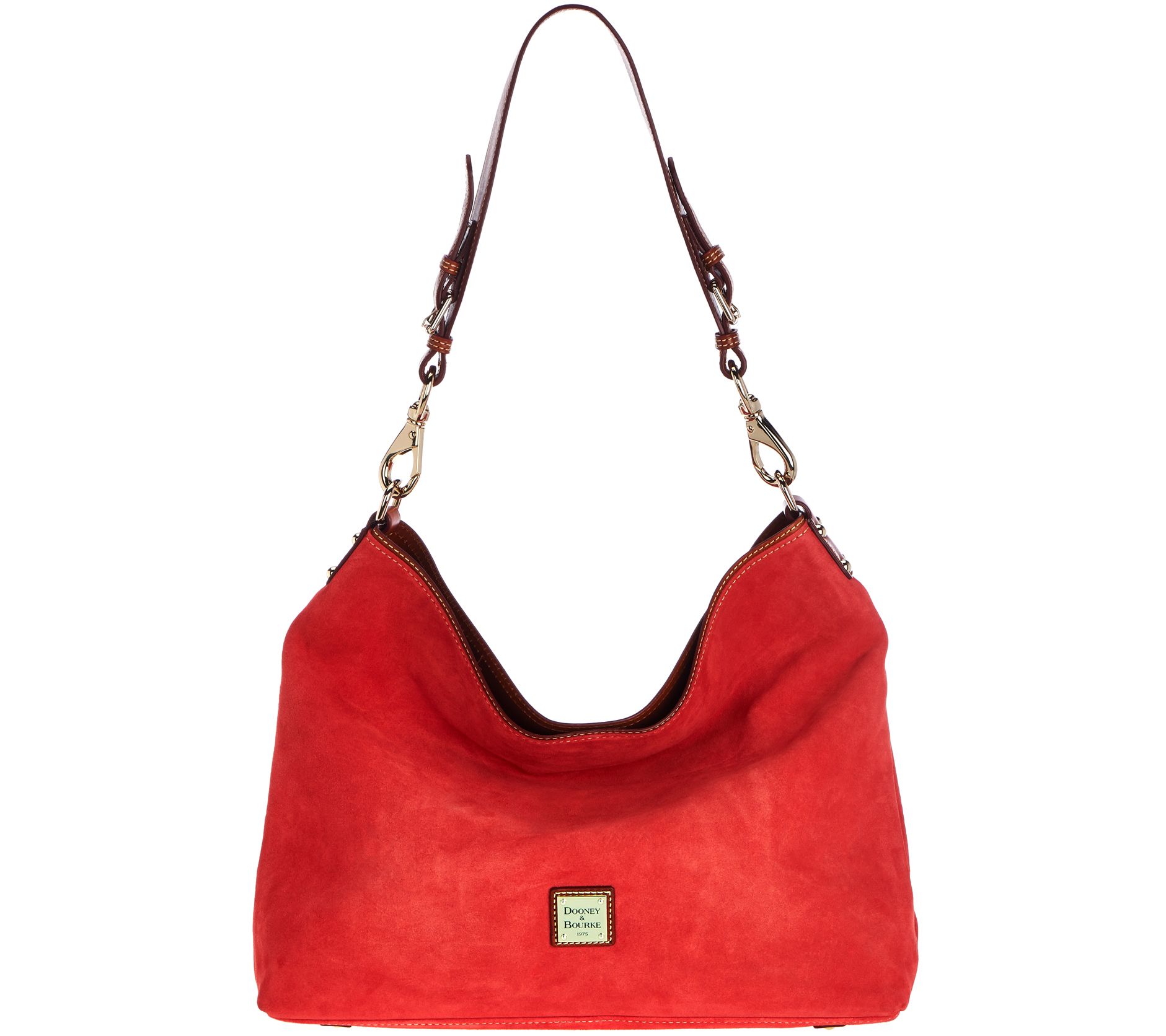 "As Is" Dooney & Bourke Suede Shoulder Bag Courtney Page 1 —