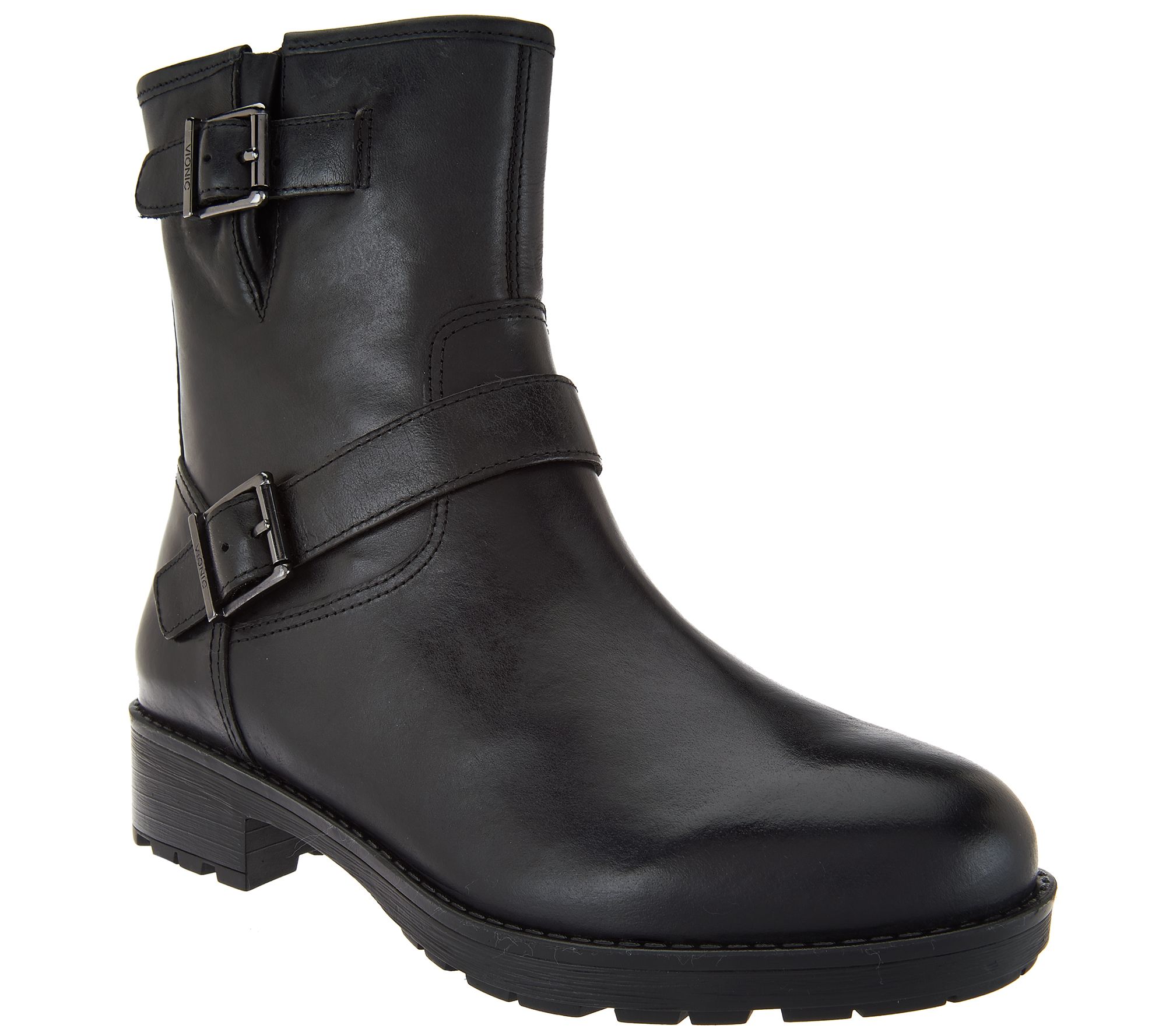 Vionic Orthotic Leather Ankle Boots Malia Page 1 —