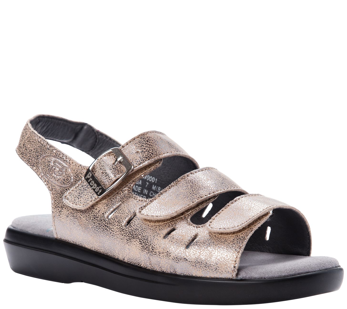 Propet Leather Sandals Breeze Walker