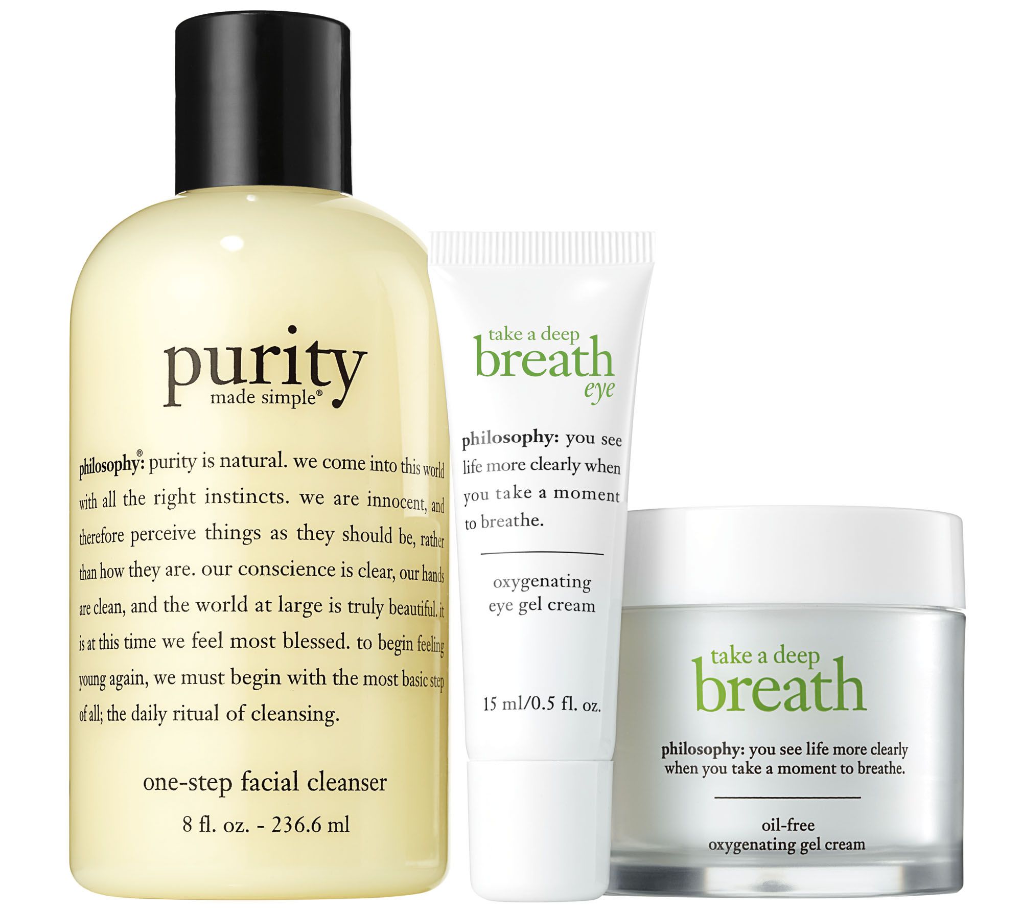 philosophy take a deep breath skincare trio AutoDelivery Page 1