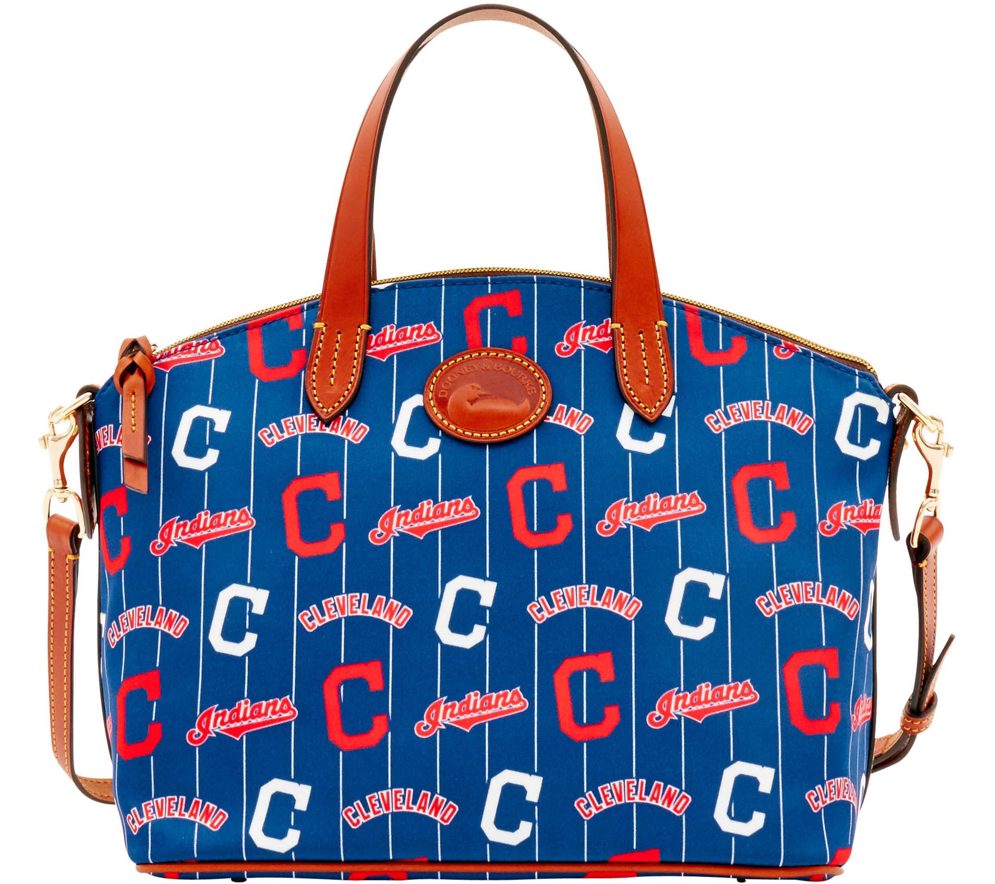 Dooney & Bourke MLB Nylon Indians Small Satchel —