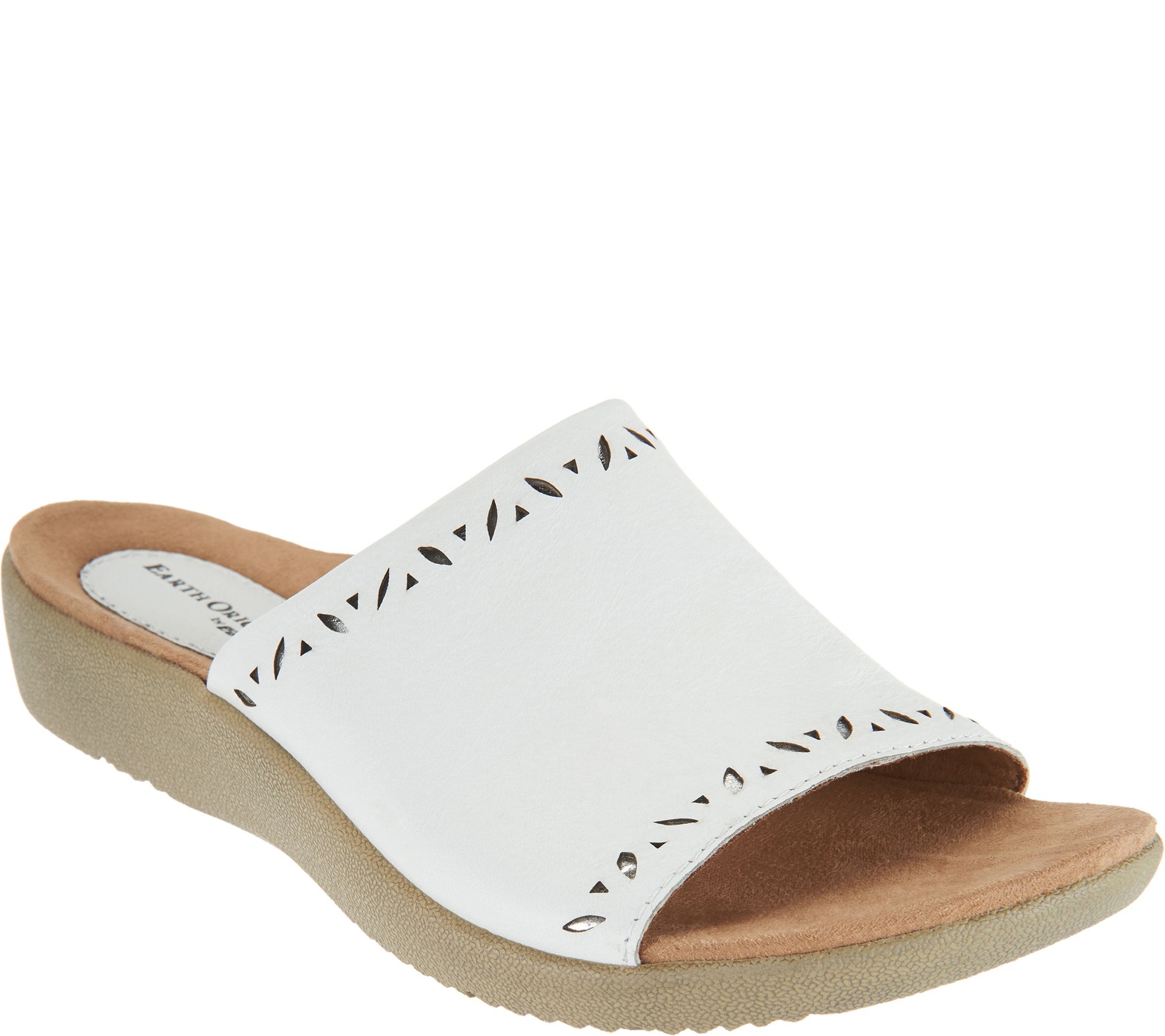 Earth Origins Leather Slide Sandals Valorie Page 1 —