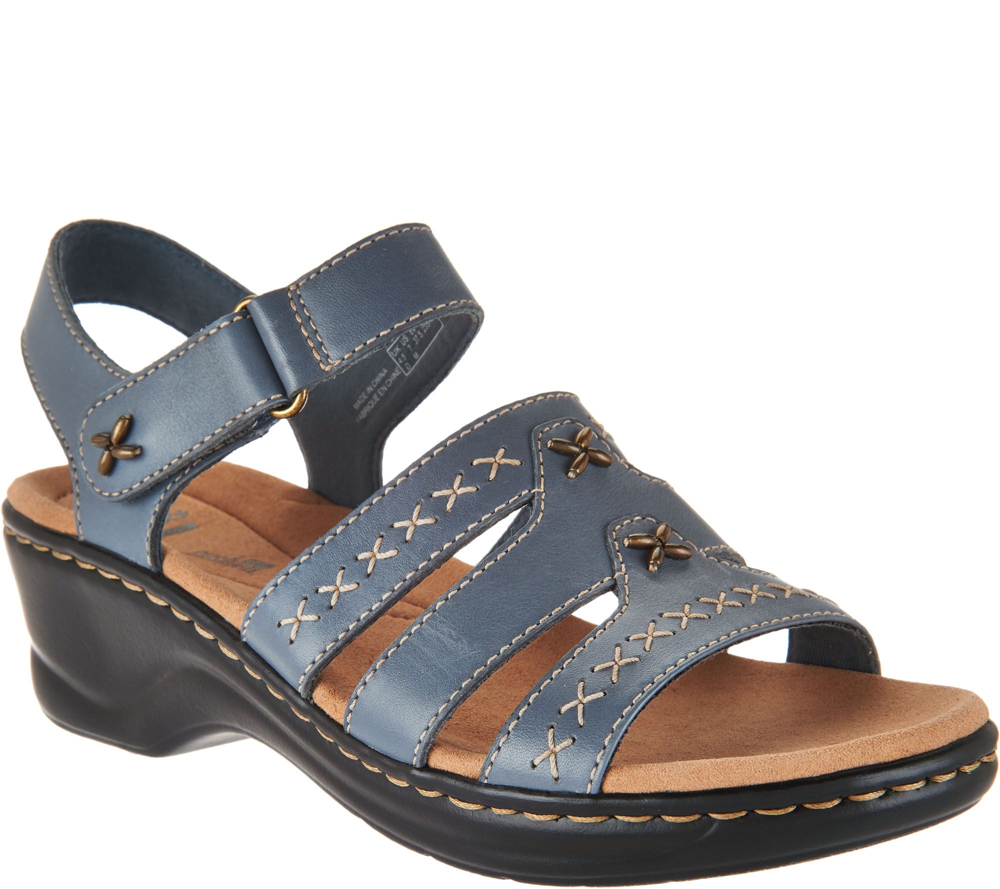 Clarks Leather Lightweight Sandals Lexi Evelyn Page 1 —