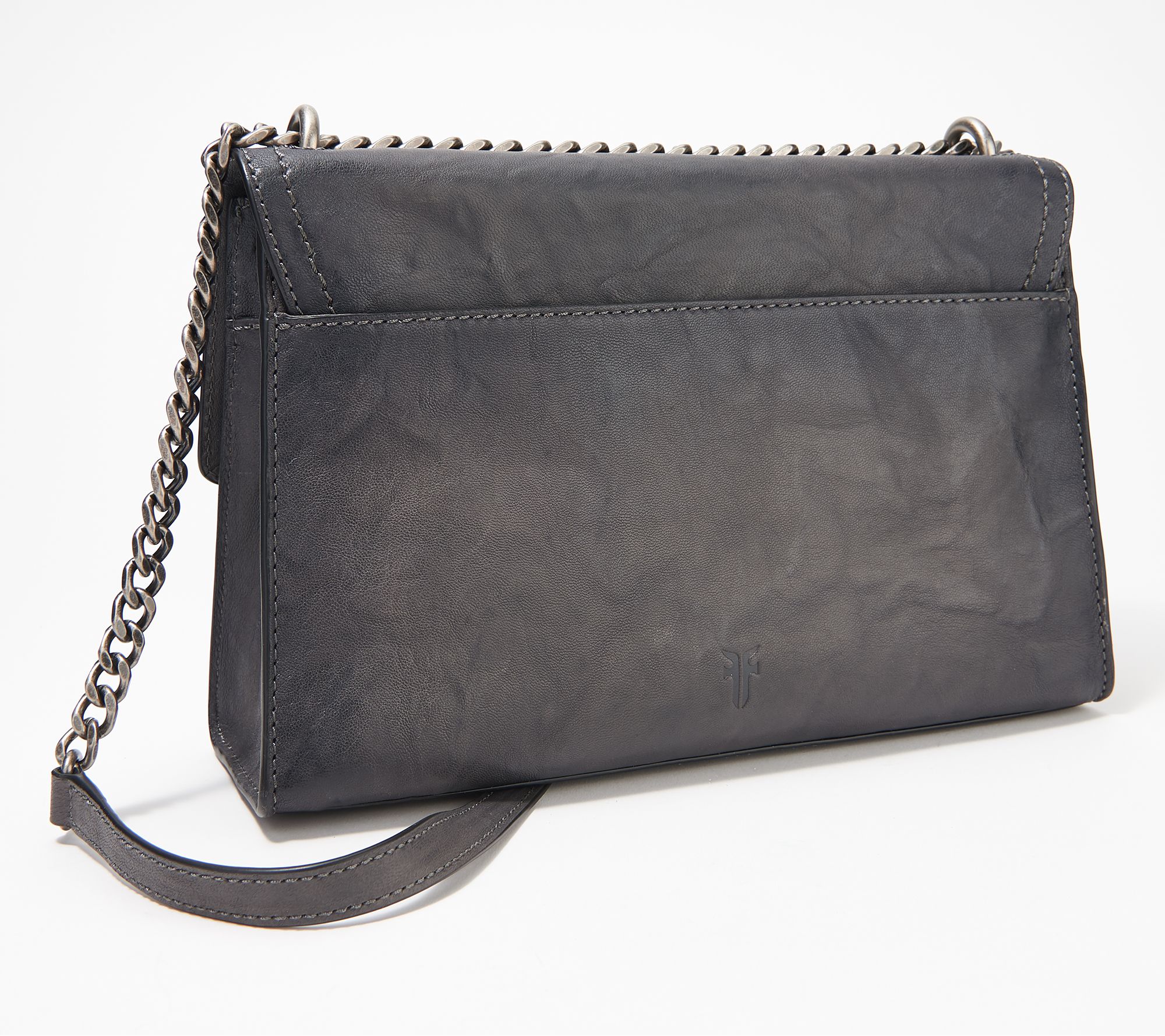 Frye Leather Ella Flap Shoulder Bag —