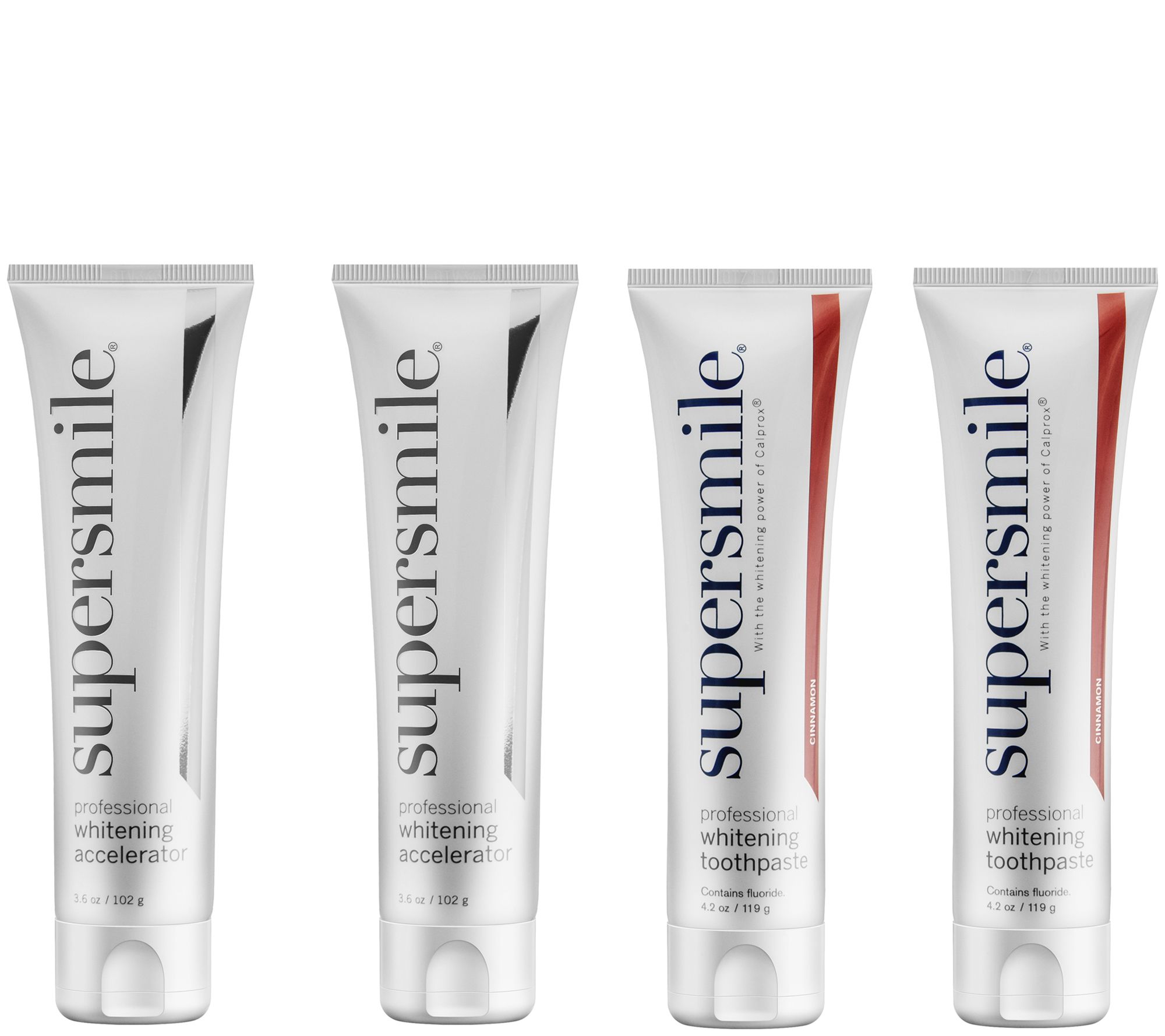 Supersmile 4 piece Teeth Whitening Toothpaste Set AutoDelivery Page