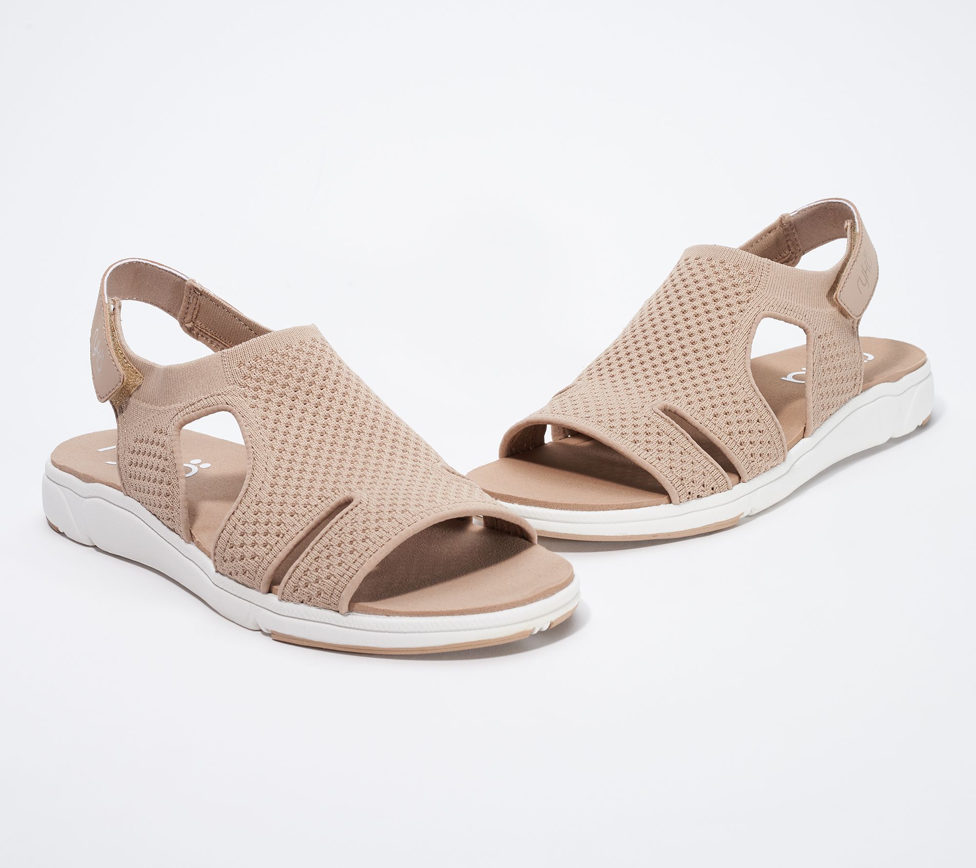 "As Is" Ryka Stretch Sport Knit Sandals