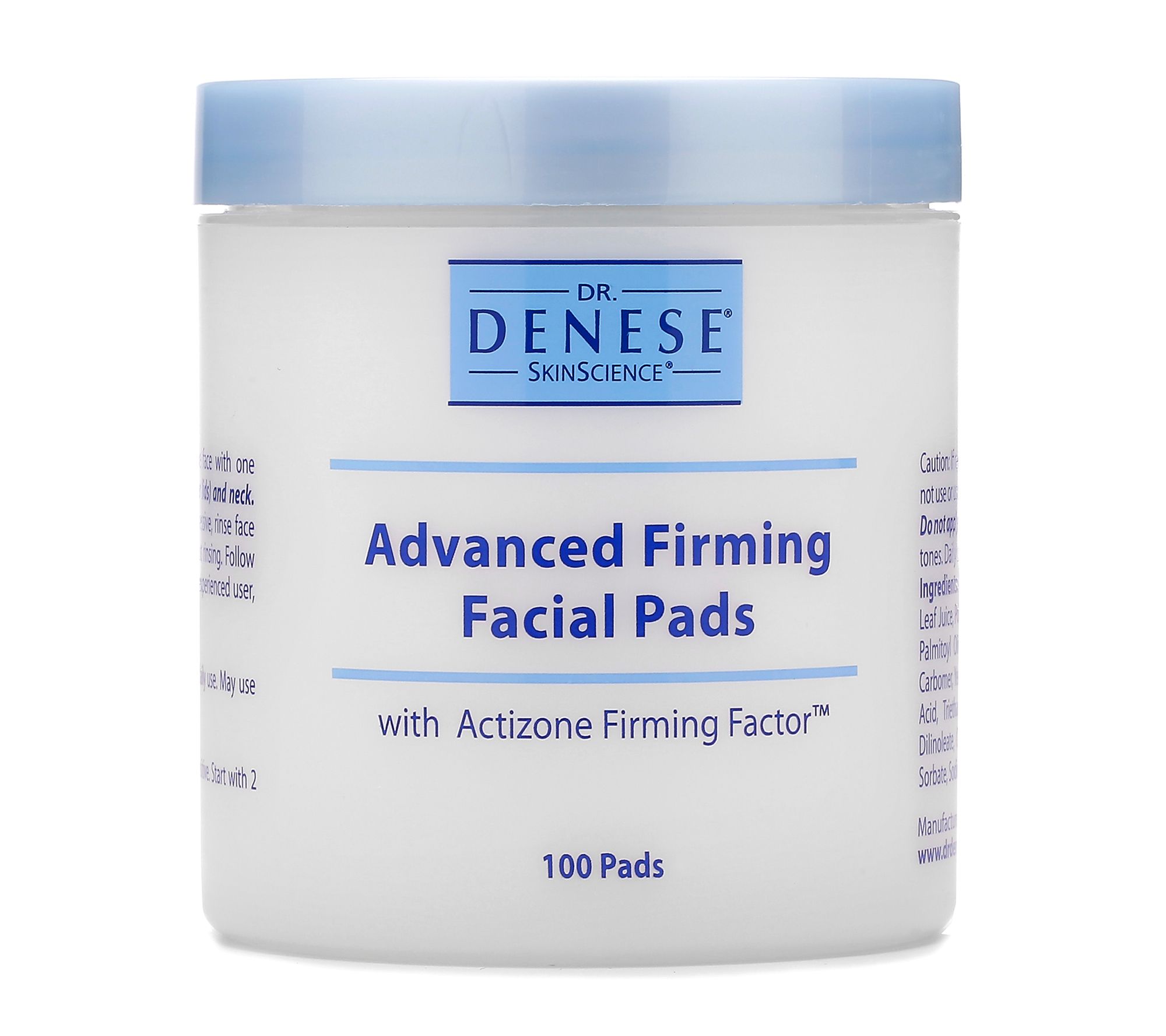 Dr. Denese Supersize Advanced Firming Facial Pads 100 Count